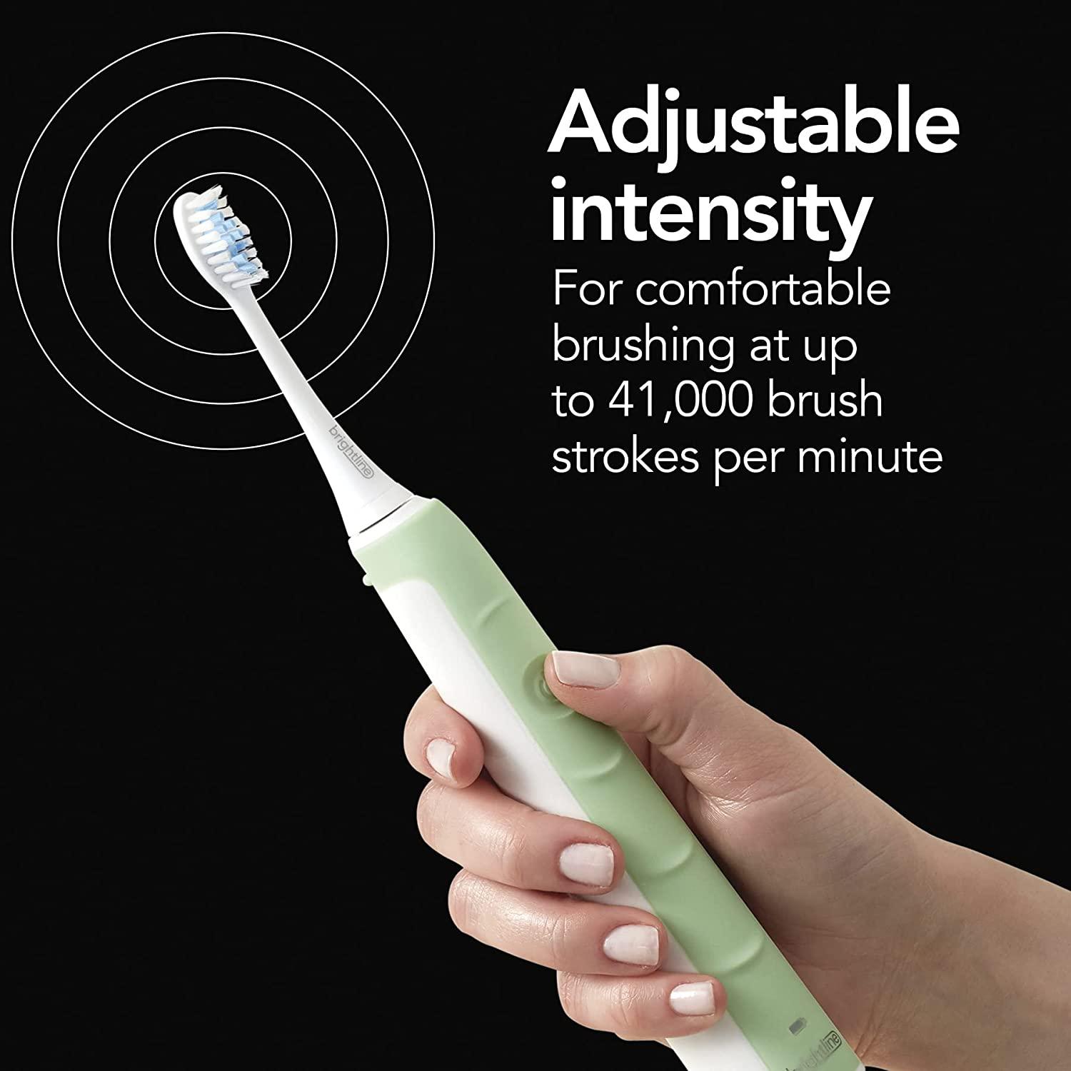 Brightline Rechargeable Sonic Electric Toothbrush ADA Accepted With