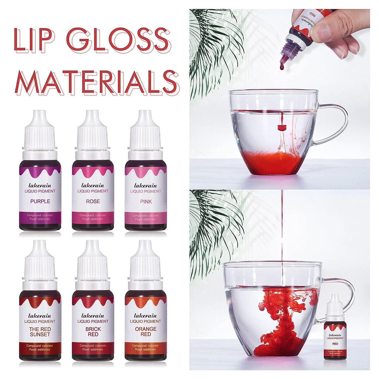 Liquid Pigment for lip gloss diy (Food Grade) – YOUNG VISION BEAUTY
