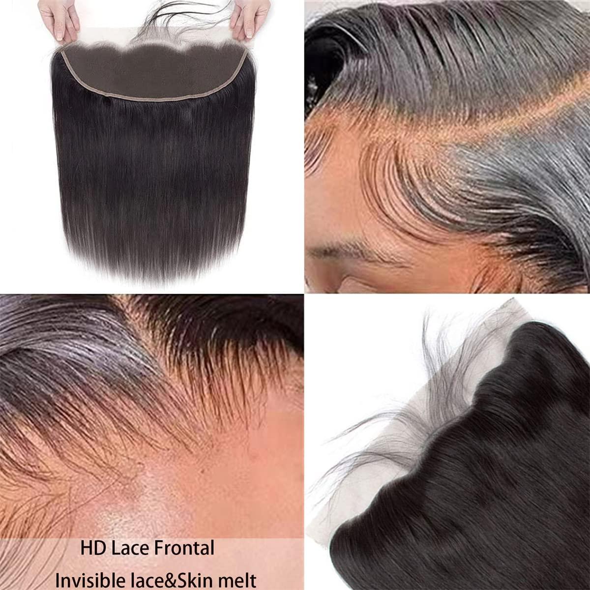 Transparent Lace Frontal Closure Human Hair