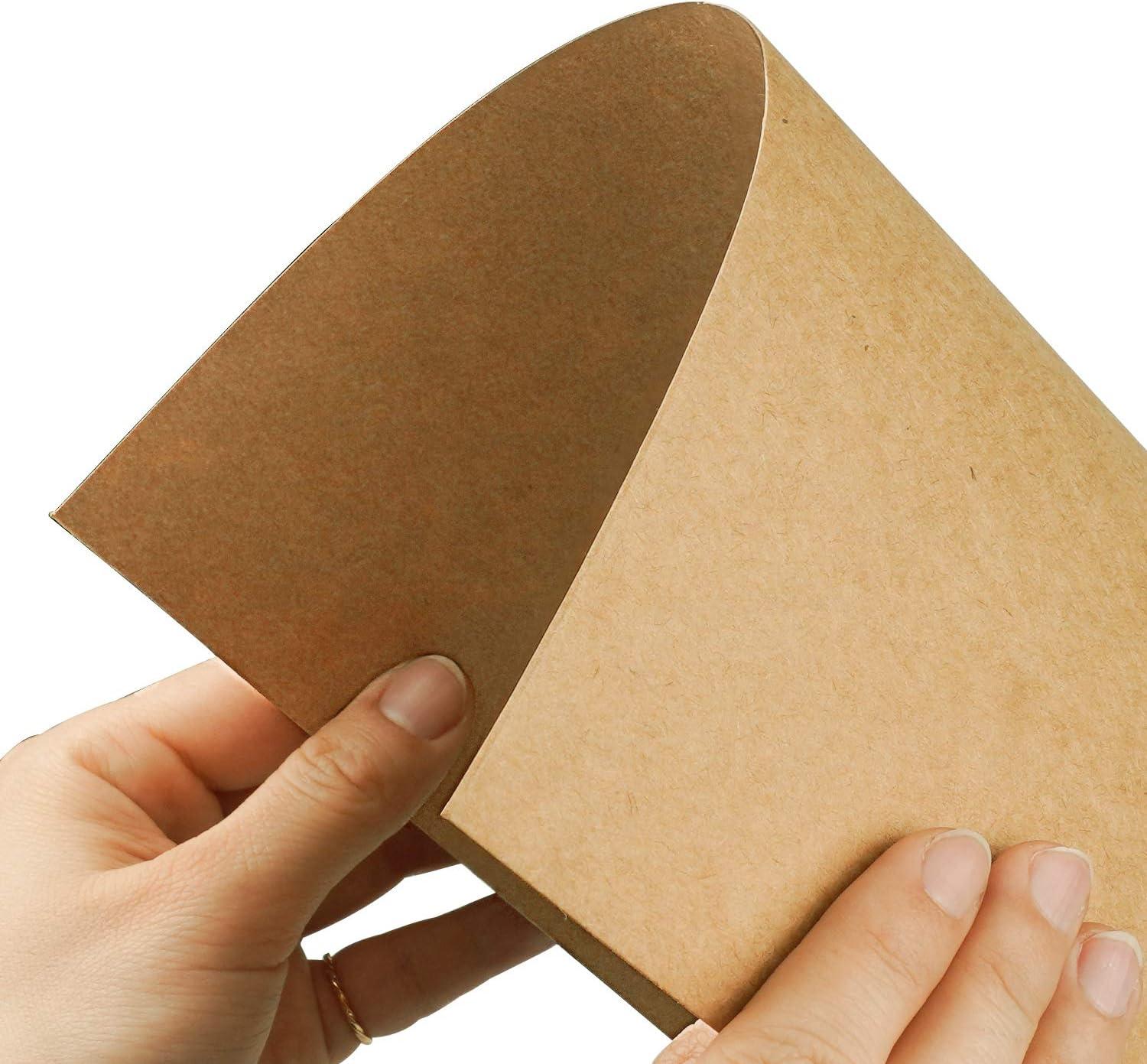 Kraft Paper,Kraft Cardstock for Arts, Crafts, Office, 70 Sheets 8.5 x 11 Inches 180GSM Kraft Paper