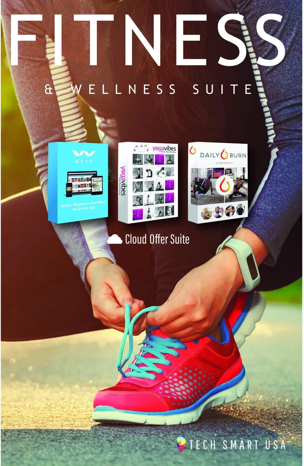 Garmin Forerunner 45S GPS Heart Rate Monitor Running Smartwatch - (Renewed)  Bundle with Fitness & Wellness Suite (WEYV, Yoga Vibes, Daily Burn)