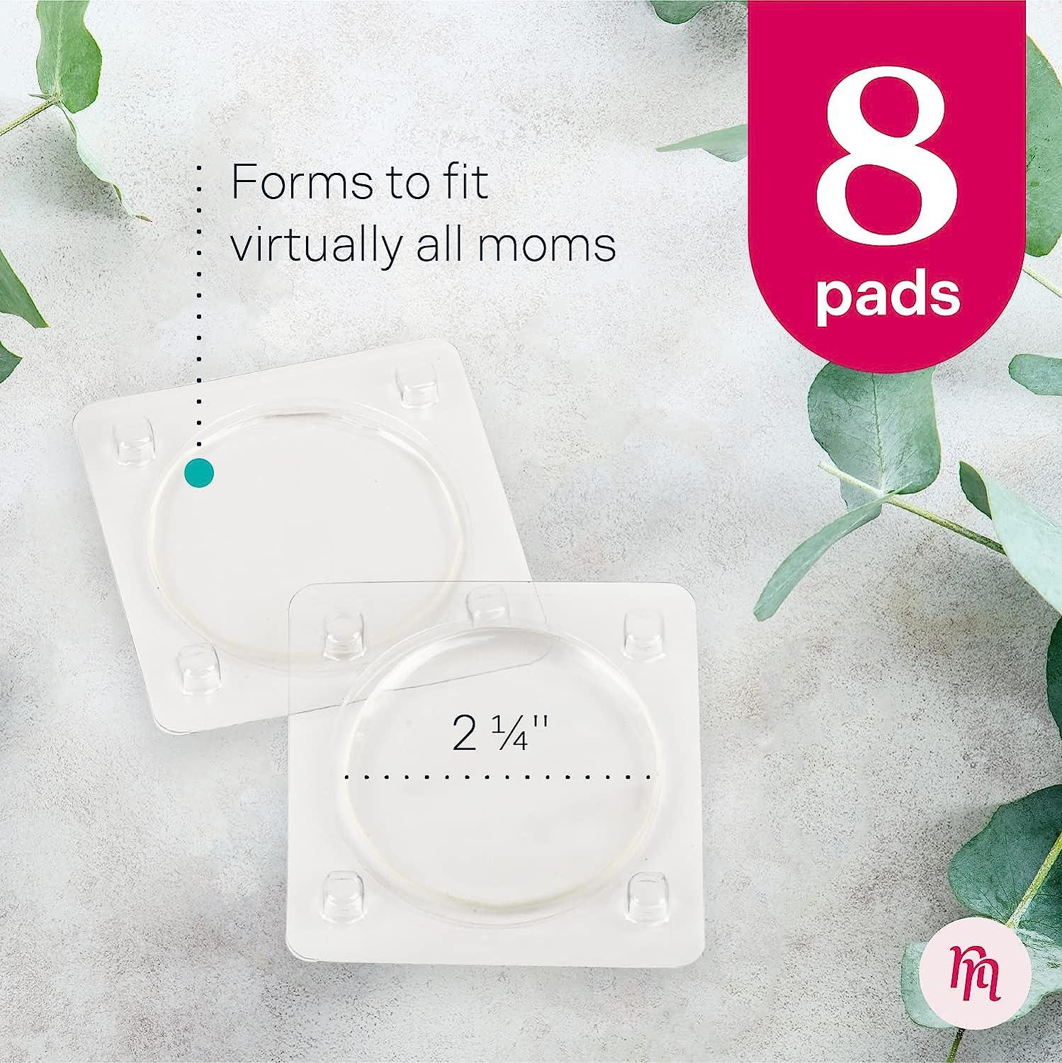 [8 Pads] Silicone Nipple Pads for Breastfeeding Soreness - Immediate Relief  Nipple Gel Soothing Pads - Easy to Apply Gel Nipple Pads for Breastfeeding