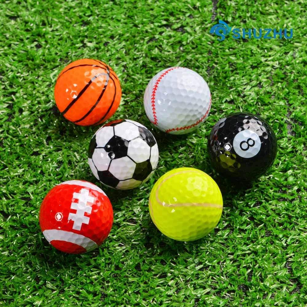 Funny Golf Balls Assorted Novelty Golf Training Balls, Birthday