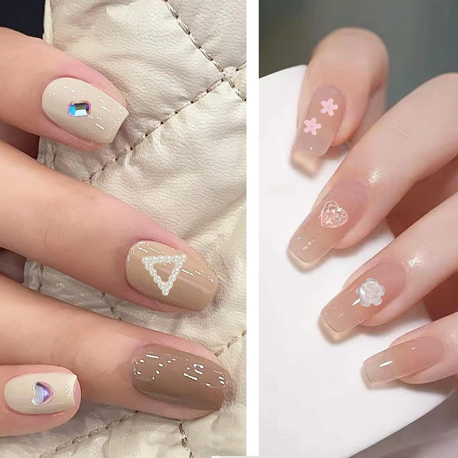 80 Cute Short Nail Art Design Ideas You can Copy in 2020 Summer | Sunflower  nails, Nail colors, Nail designs