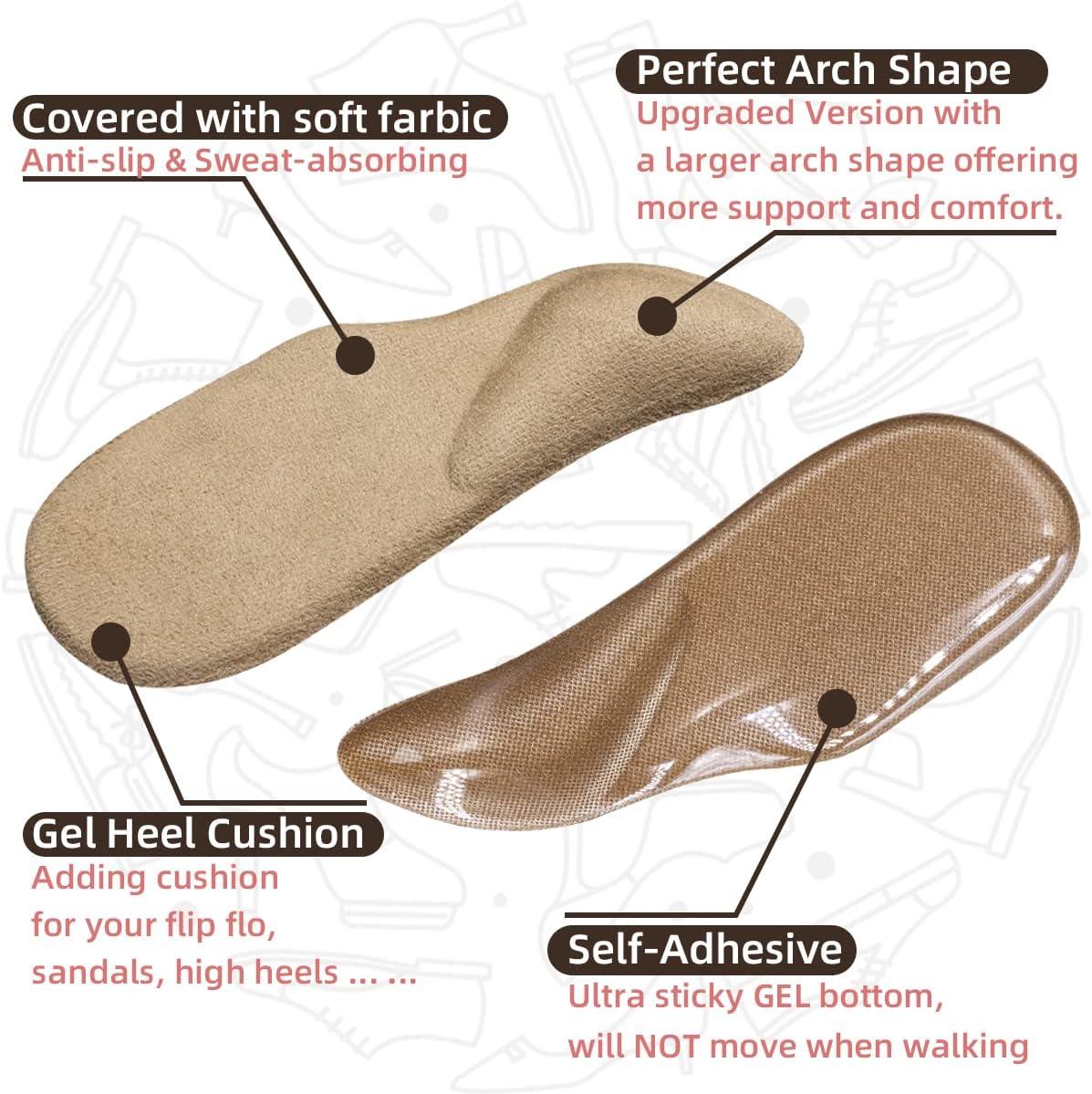 Arch Support Gel Sleeves For Plantar Fasciitis Fallen Arches 2 Pack –  ZenToes