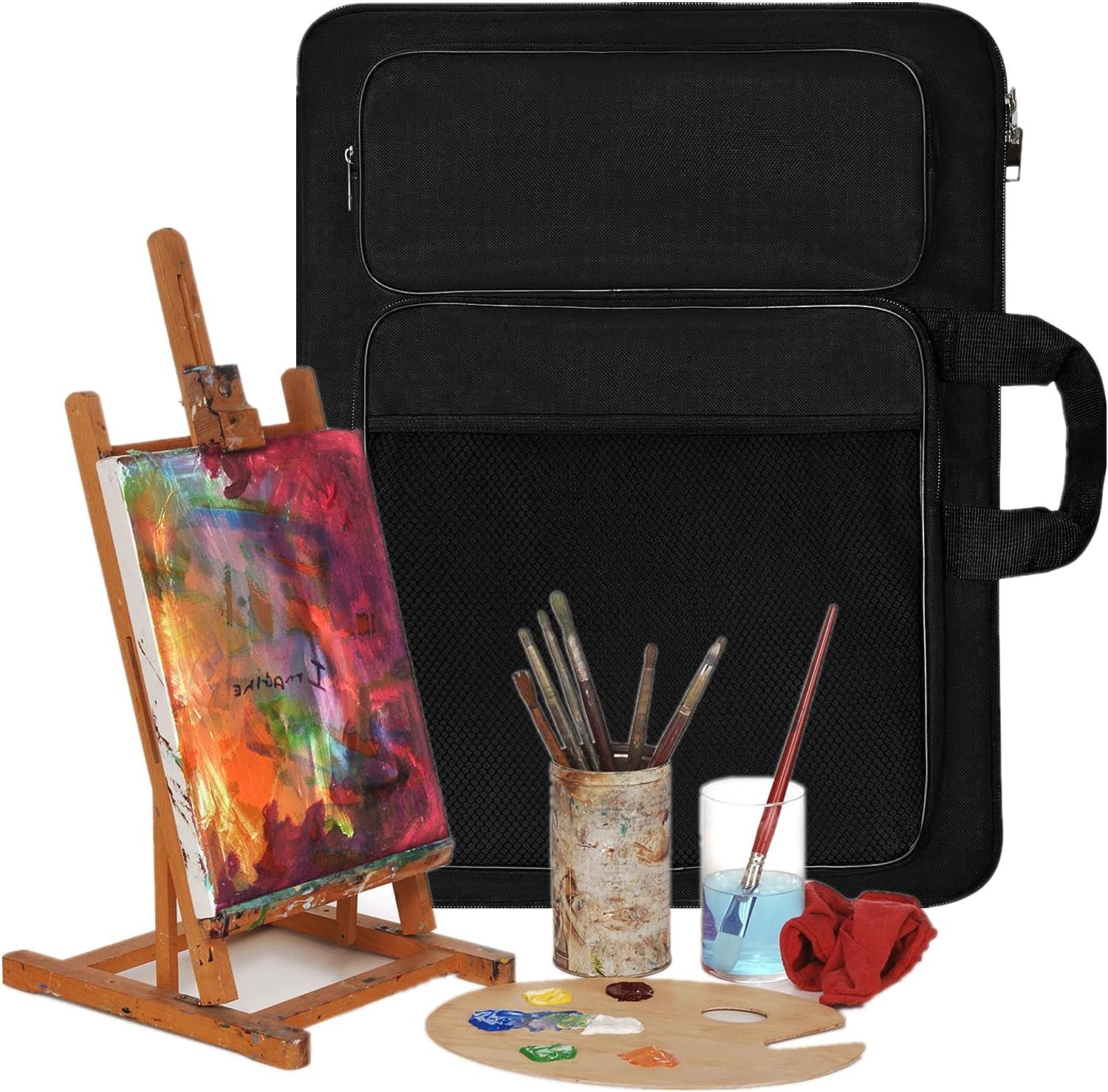 TreochtFUN Art Portfolio For Kids Artwork, Art Bag Organizer 15x18 In For  Children Drawing Lesson,A3 artist Backpack Storage Sketchbook,Drawing