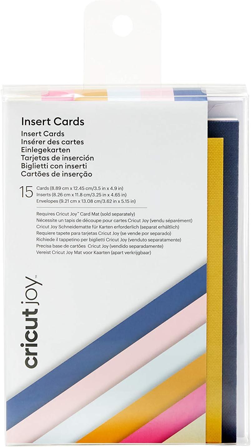 Cricut Joy™ Insert Cards, Neutrals Sampler 4.25 x 5.5