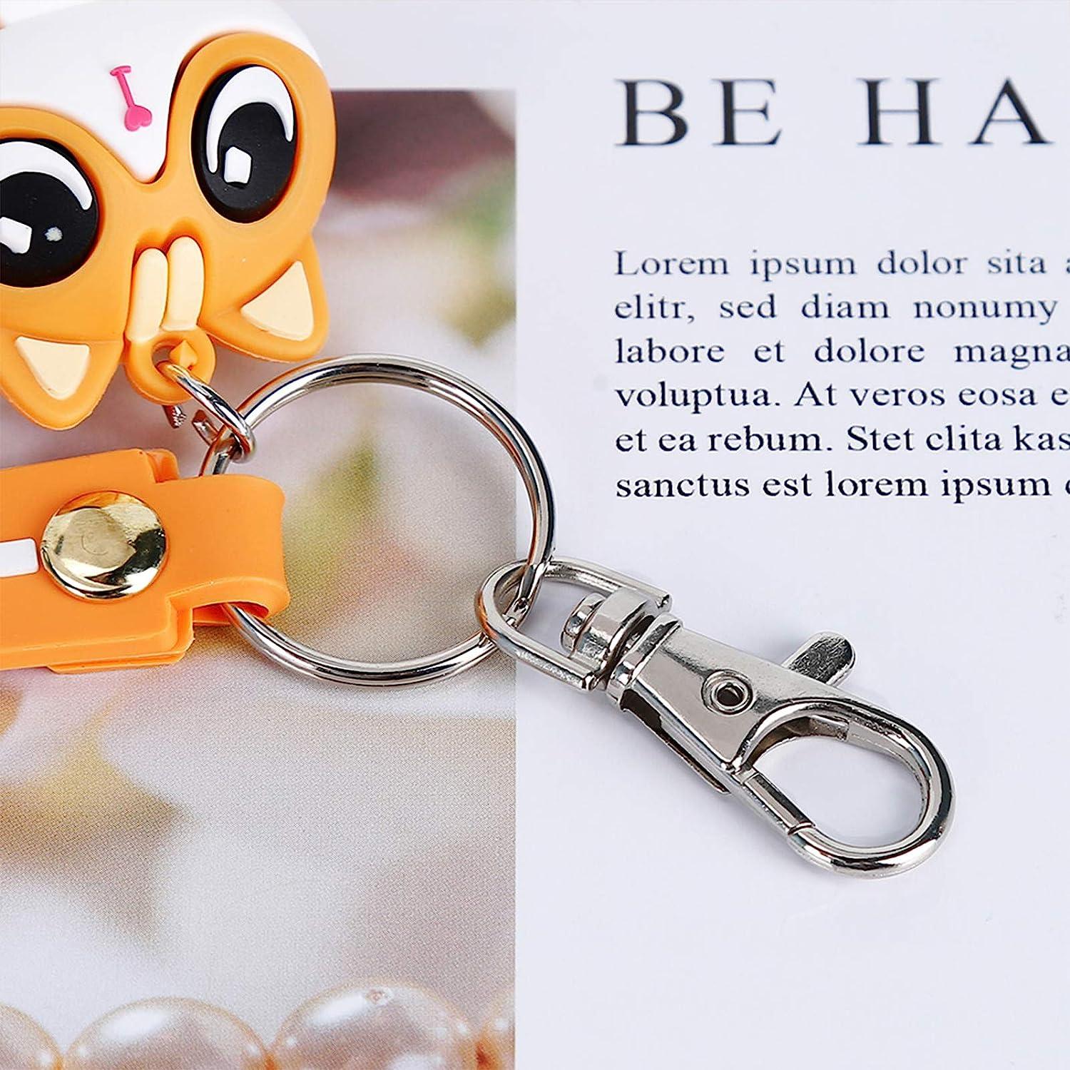 100PCS Premium Swivel Snap Hooks with Key Rings,Metal Lanyard Keychain  Hooks Lobster Clasps for beginner Key Jewelry DIY Crafts 1.25inches/32mm(50  Pcs Lanyard Snap Hooks+50 Pcs Key Rings) for Sale Australia