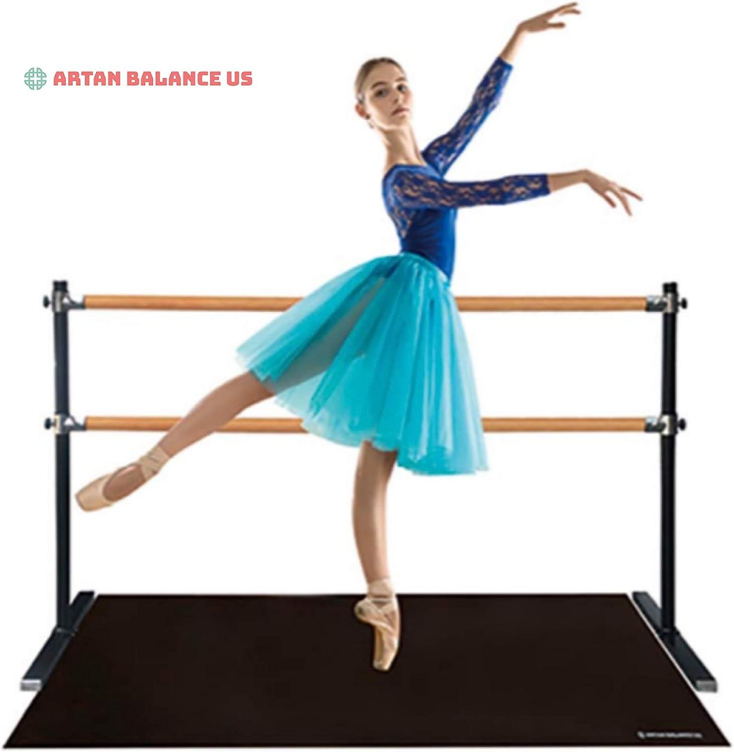 Artan Balance Dance Floor for Home, Studio, Stage Performance, or Outdoor  Party, Smooth Flooring for Ballet, Jazz, or Tap Practice, Reversible Roll  Out Dancing Mat for Kids and Adults Dance Mat