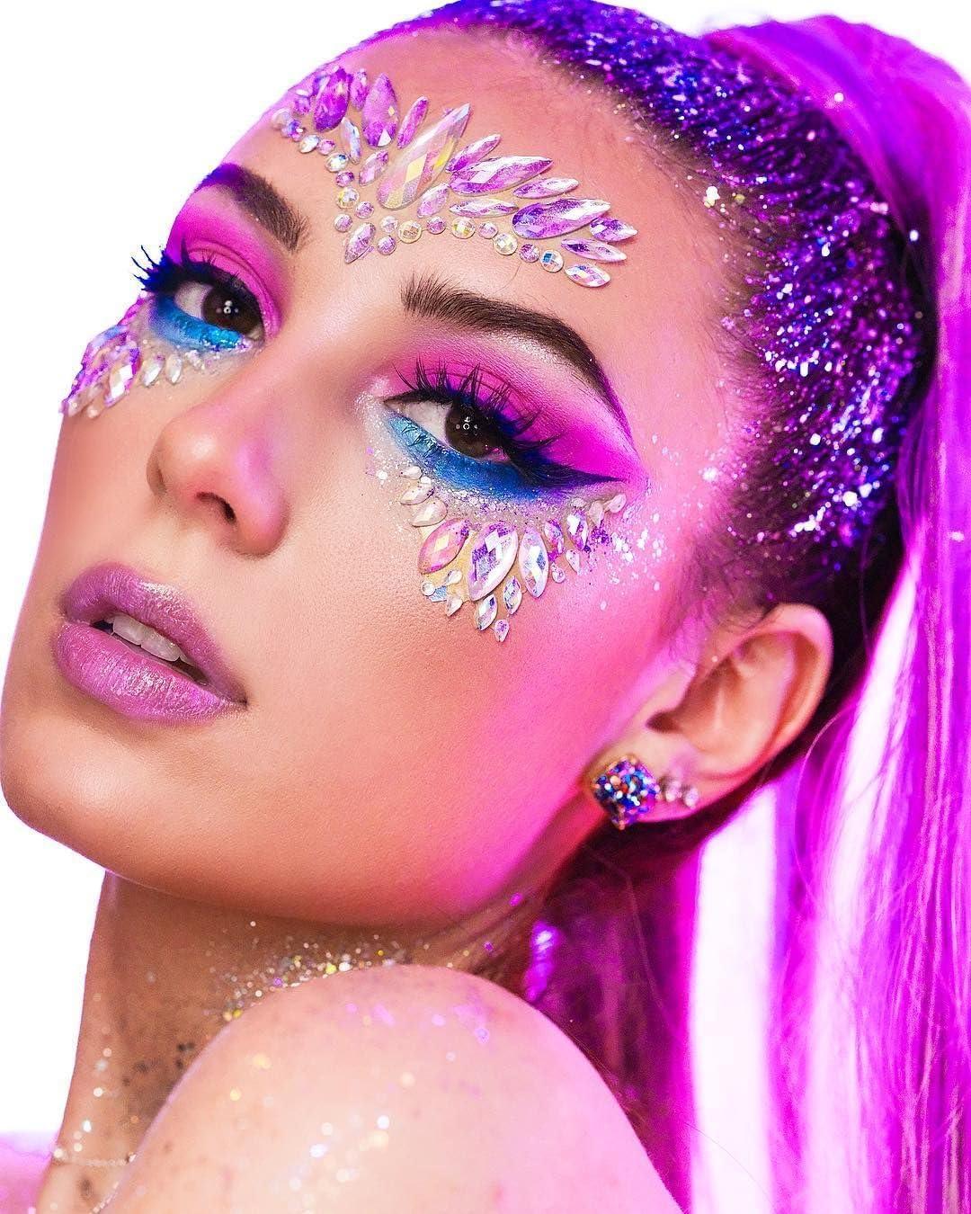 Go Ho White Pink and Blue Body Glitter Set,Singer Concerts Face Glitter Gel  Makeup,Holographic Long Lasting Chunky Sequins Glitters for Eye Lip Hair  Nails,Festival Rave Accessories - Yahoo Shopping