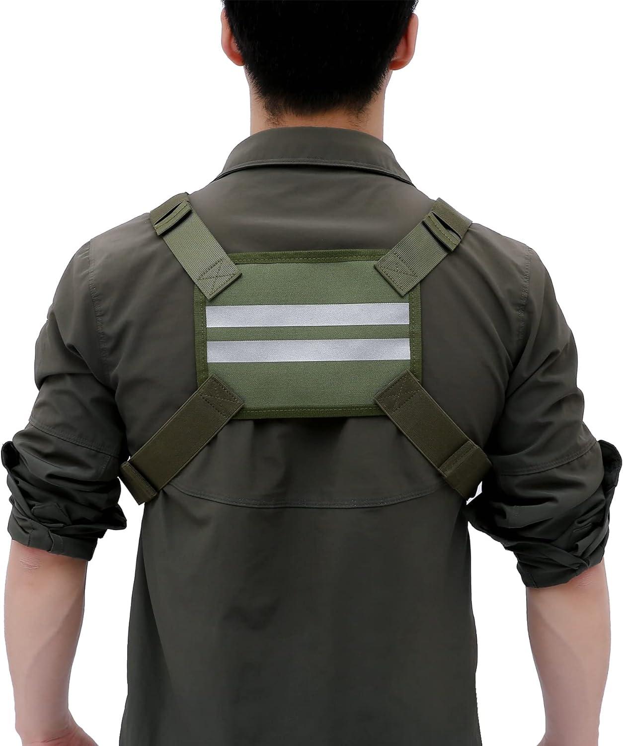 Muserise Outdoor Sports Utility Chest Pack Tactical EDC Chest Bag