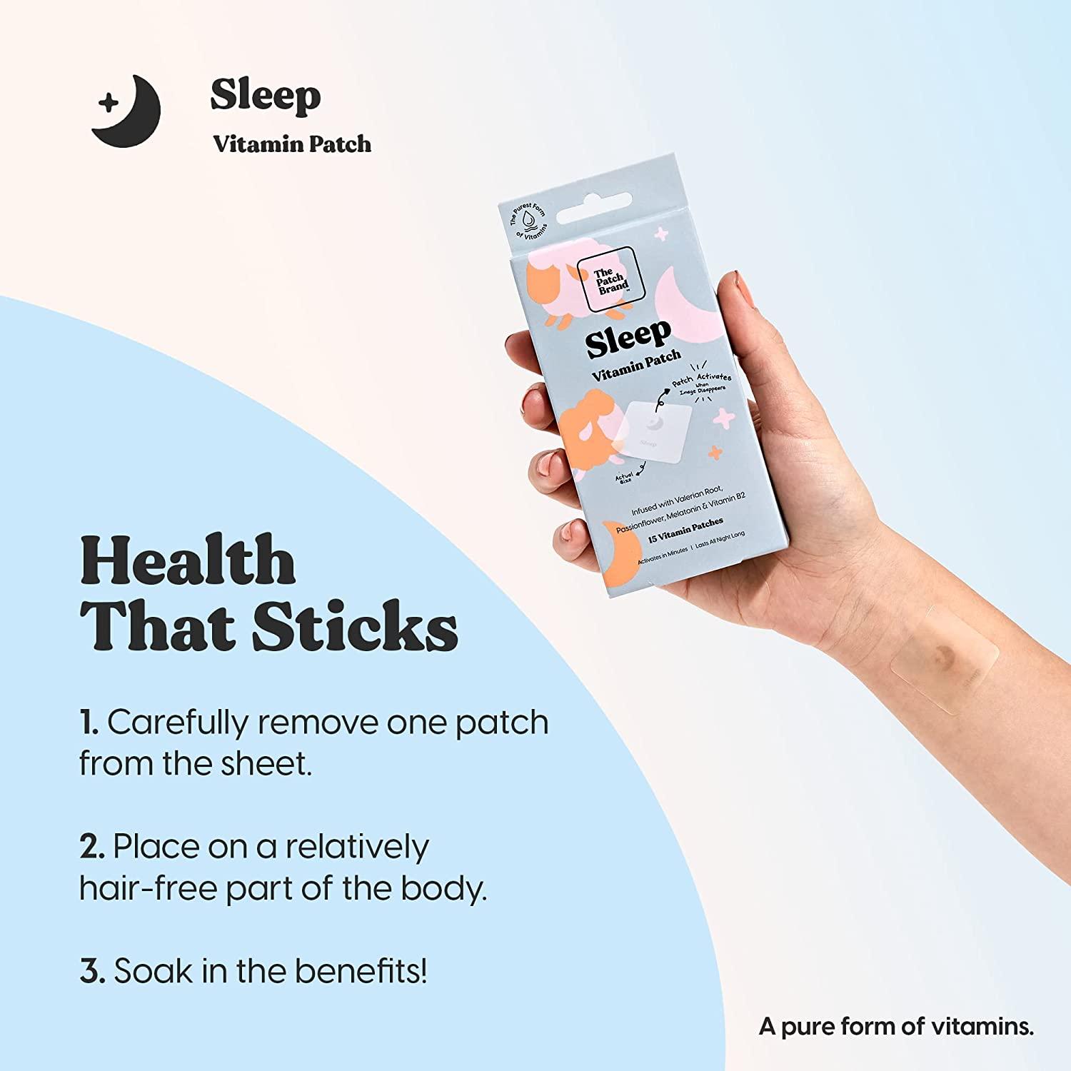 Review of #THE PATCH BRAND Sleep Vitamin Patch - 15ct by Jessica
