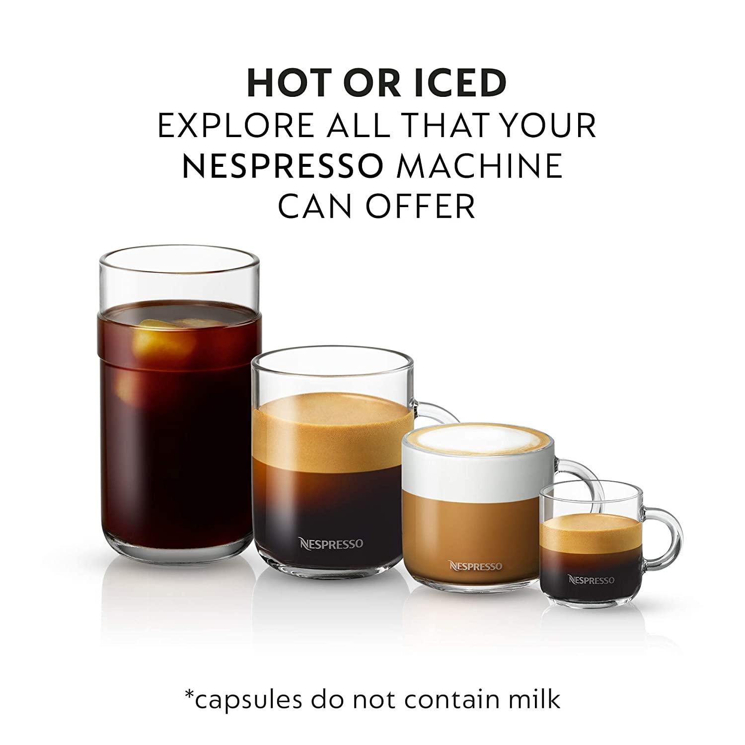 Nespresso Coffee Pods 10 Capsules VertuoLine Vertuo Line Barista Creations  1 Sleeve Single Serve Espresso NEW FLAVORS (10 Pods Caramel Cookie