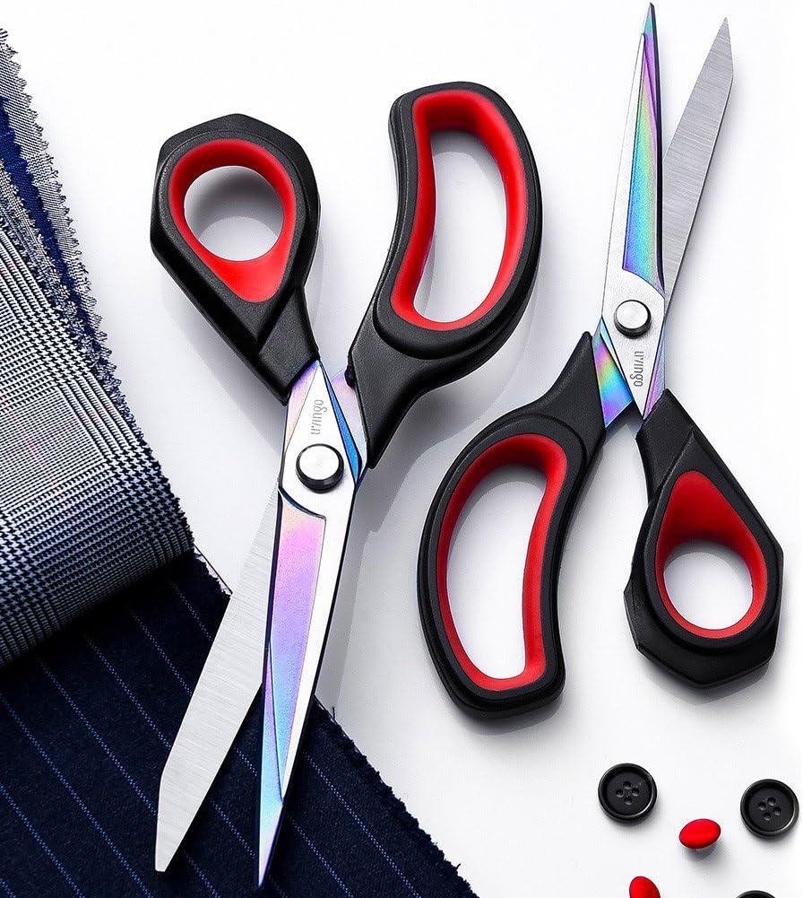 Premium Fabric Scissors Heavy Duty Multi-Purpose Sewing Titanium Coating