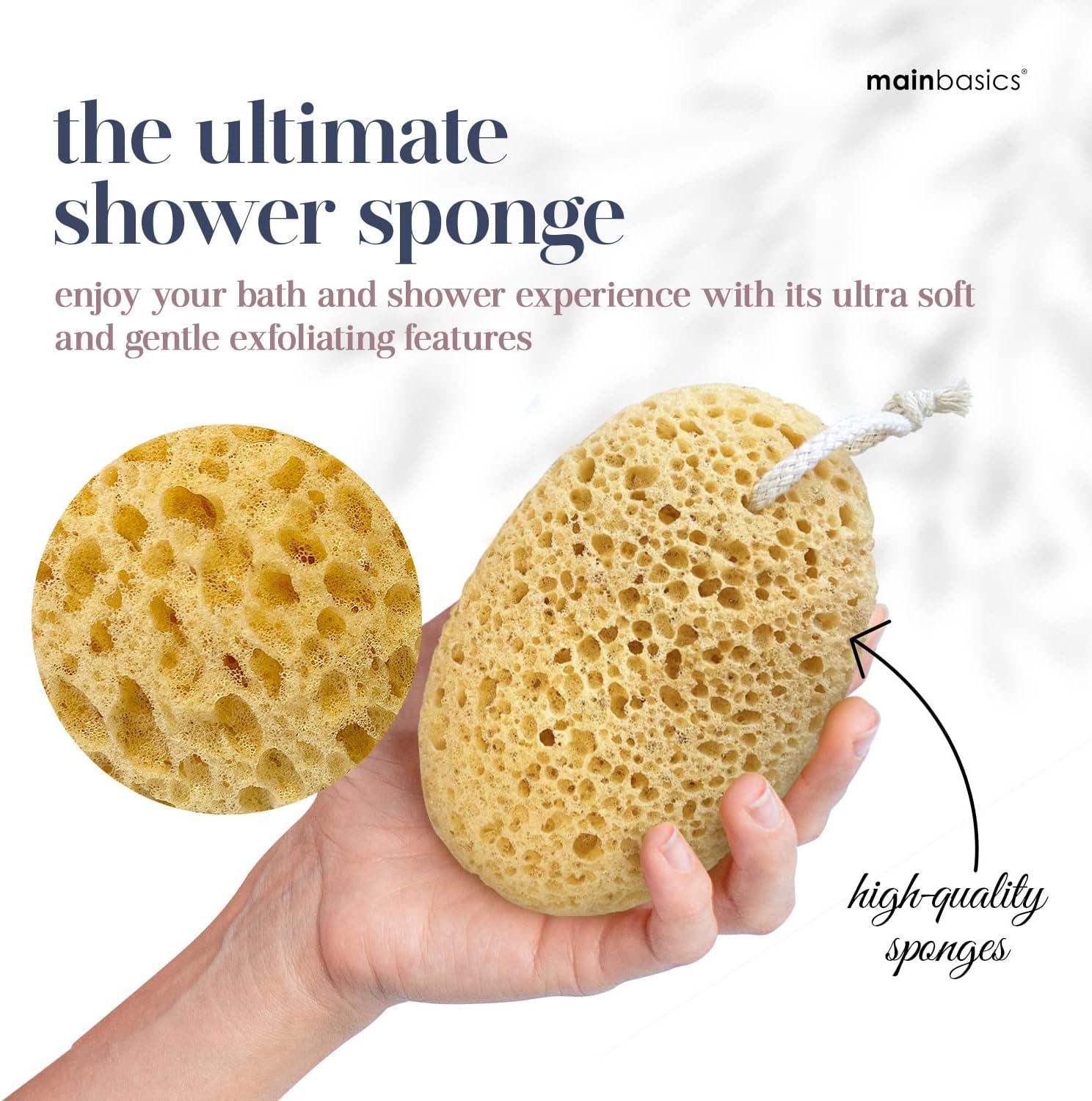 Premium Foam Bath Sponge for Shower (Large Size)