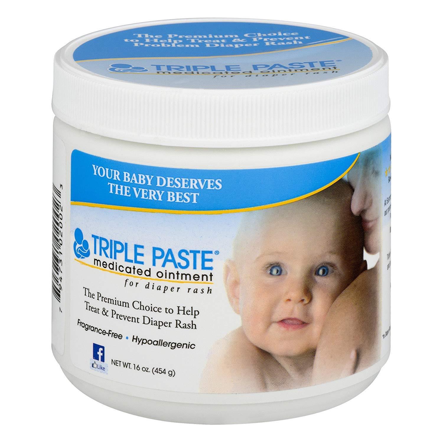 Triple Paste Diaper Rash Ointment, 2 oz. (2-Pack)