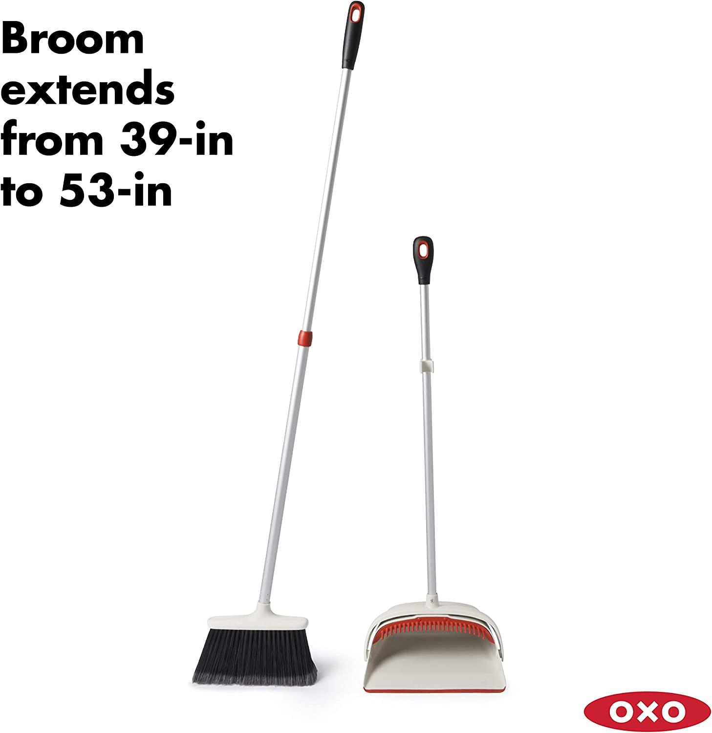 OXO Good Grips Dustpan and Brush Set & Good Grips Compact Dustpan and Brush  Set