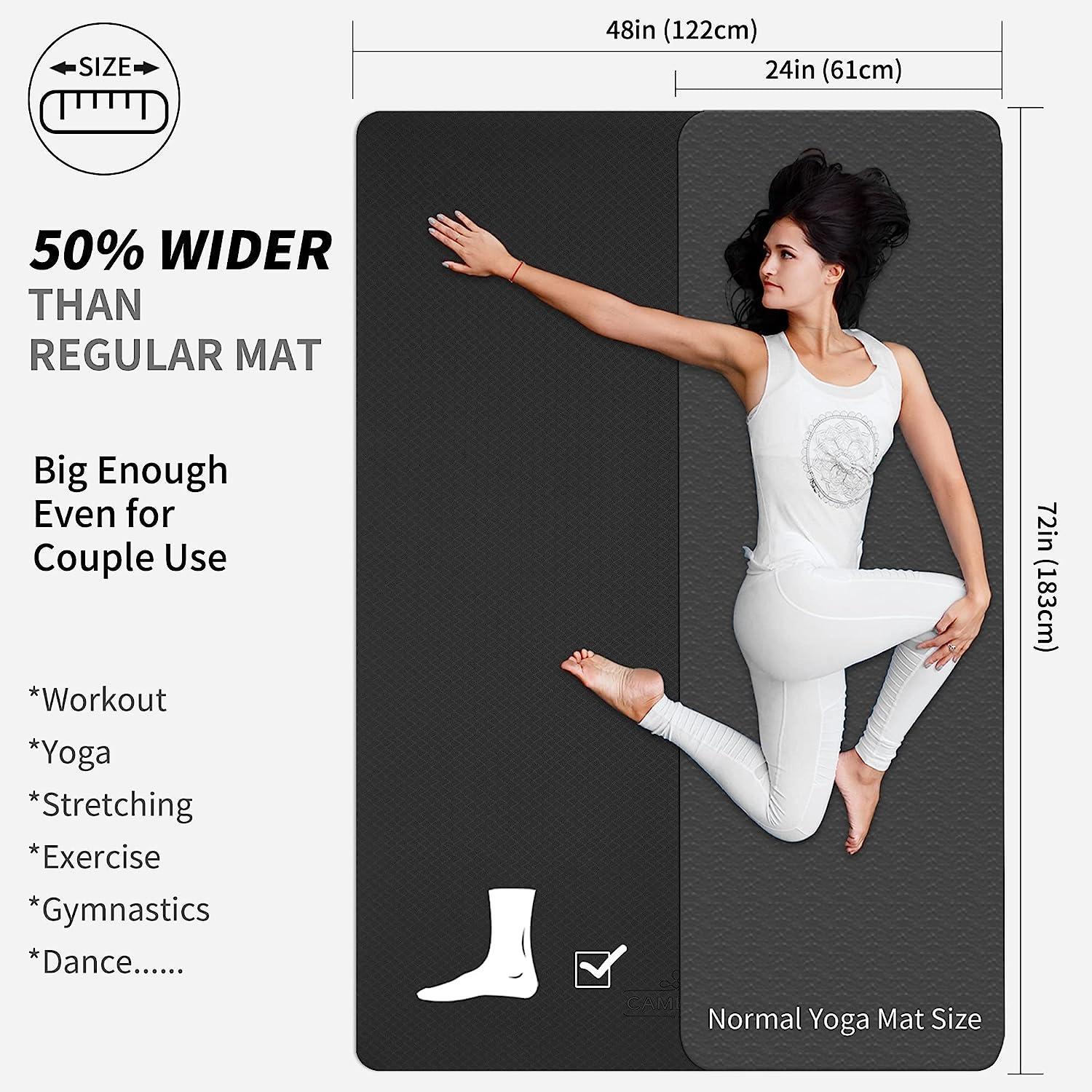 Large Yoga Mats, For Men & Women