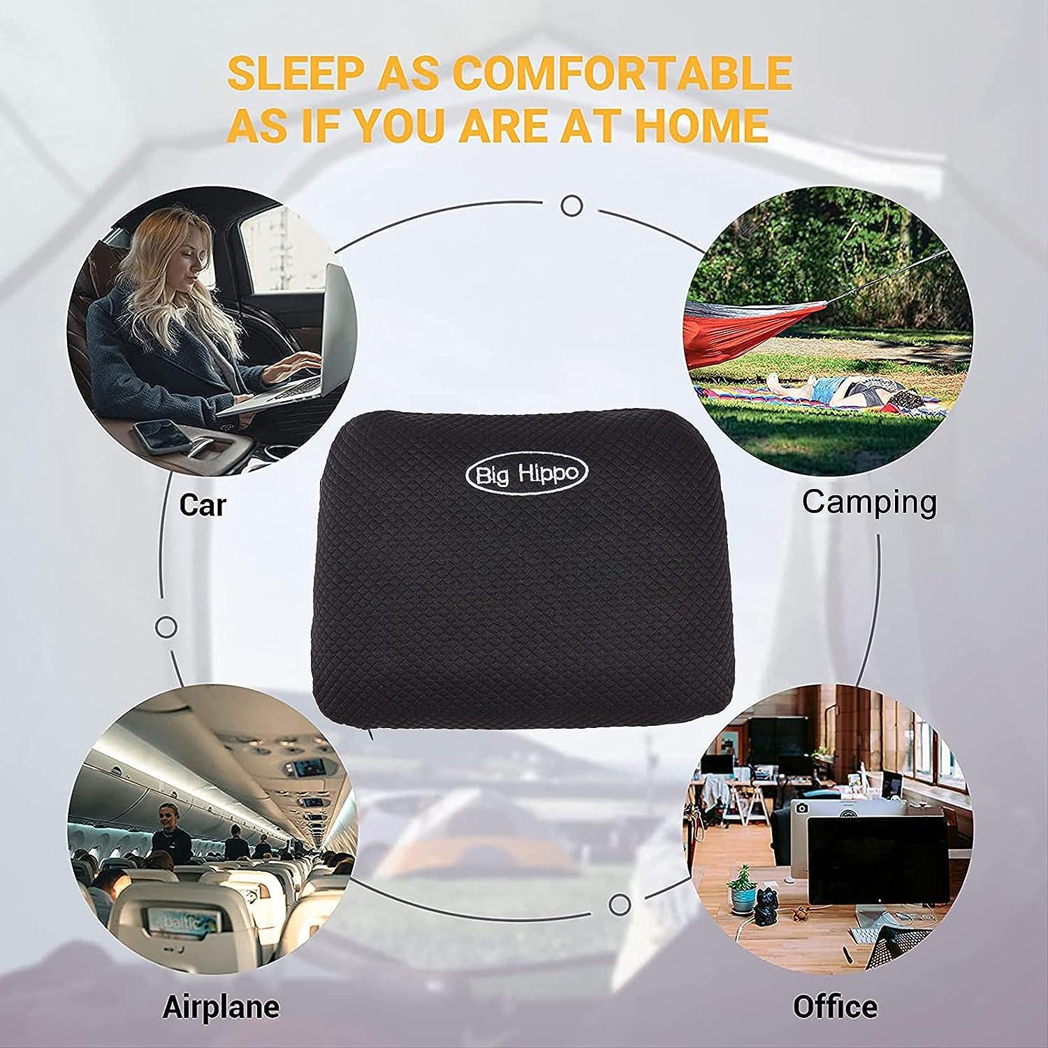 Big Hippo Multi-Use Lumbar Support Pillow Perfect for Car, Home
