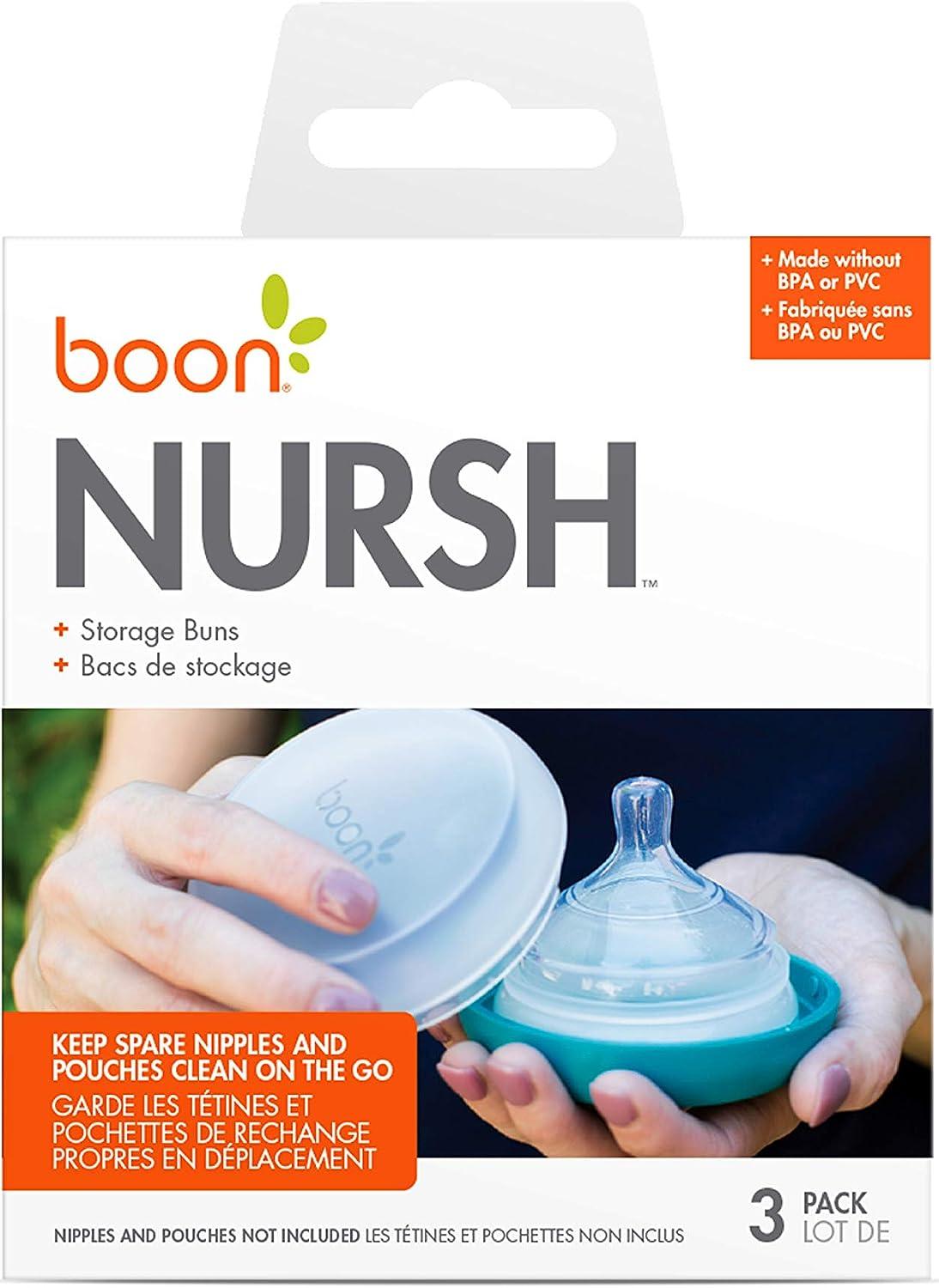 Boon Nursh Silicone Straw Conversion Top 2-Pack