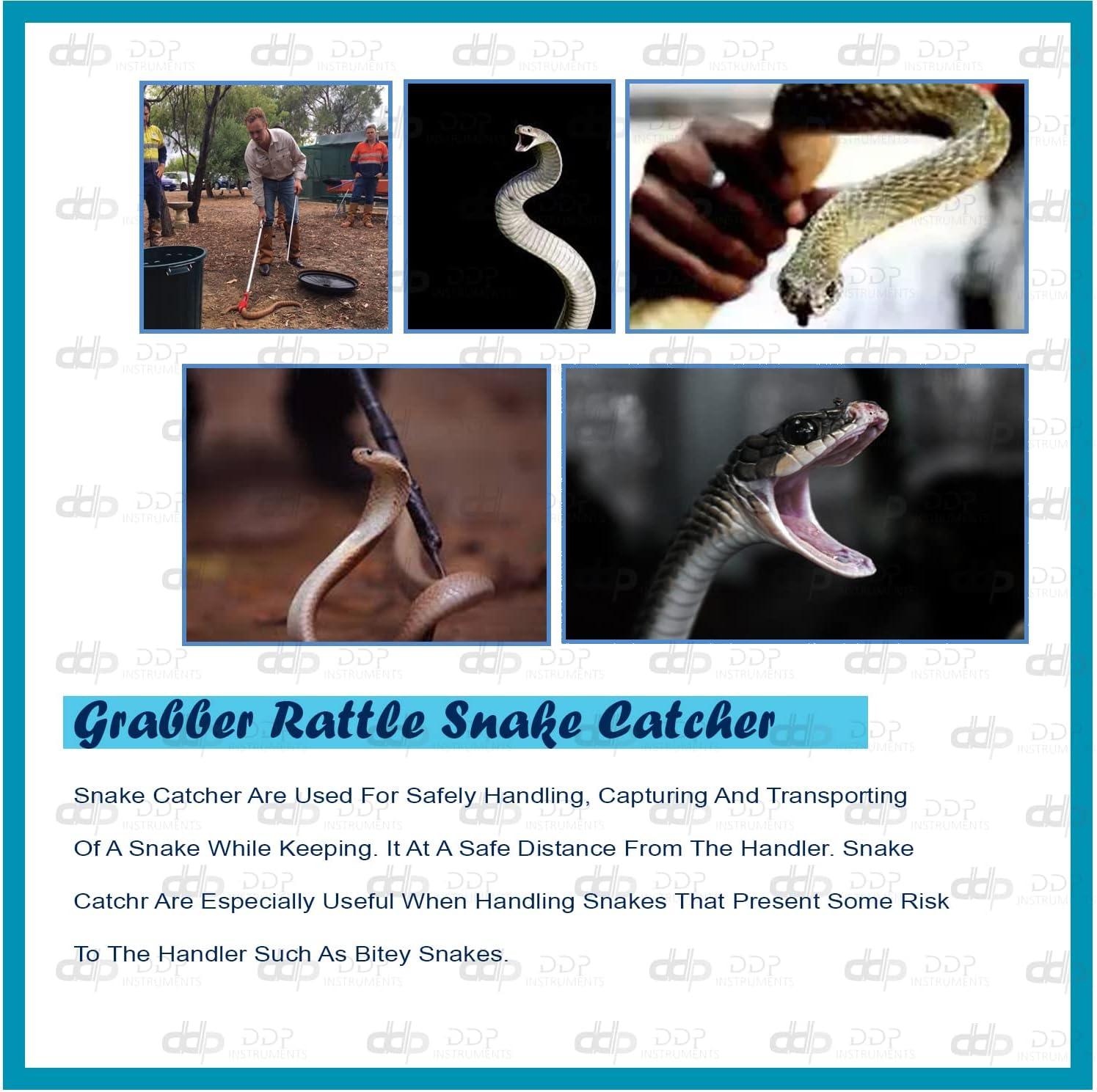 60 Snake Catcher Stick - Rattlesnake Catcher & Grabber