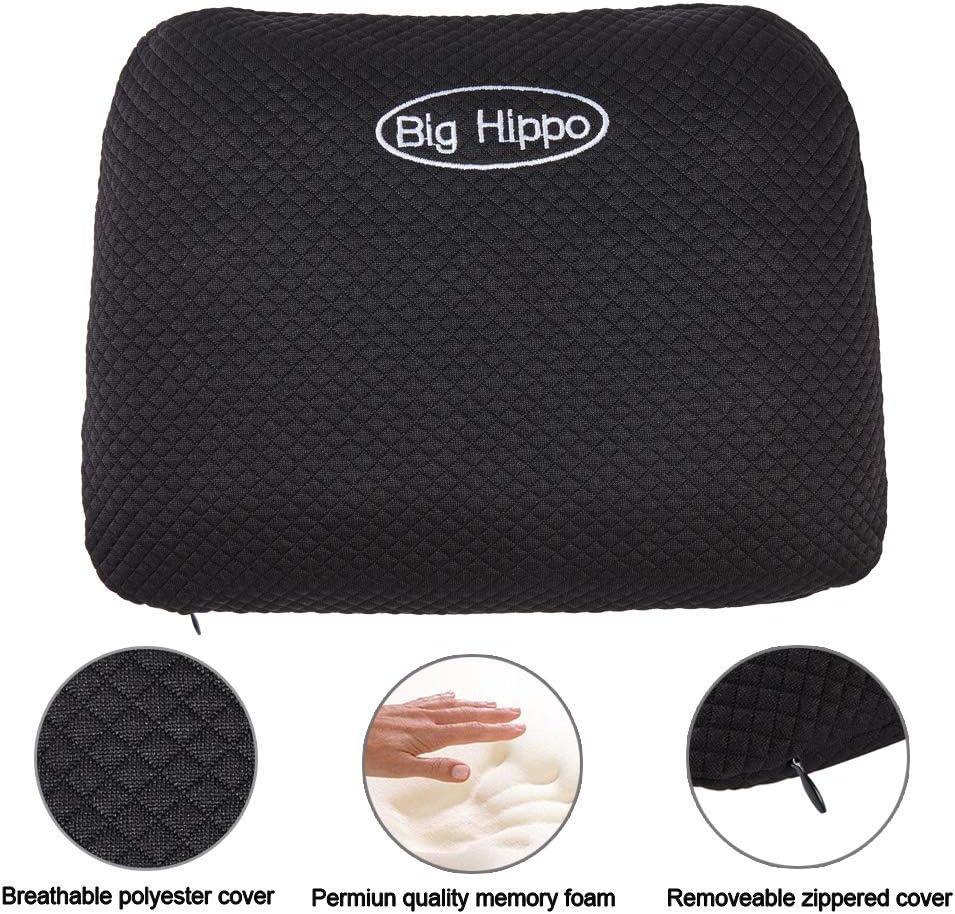 Big Hippo Multi-Use Lumbar Support Pillow Perfect for Car, Home