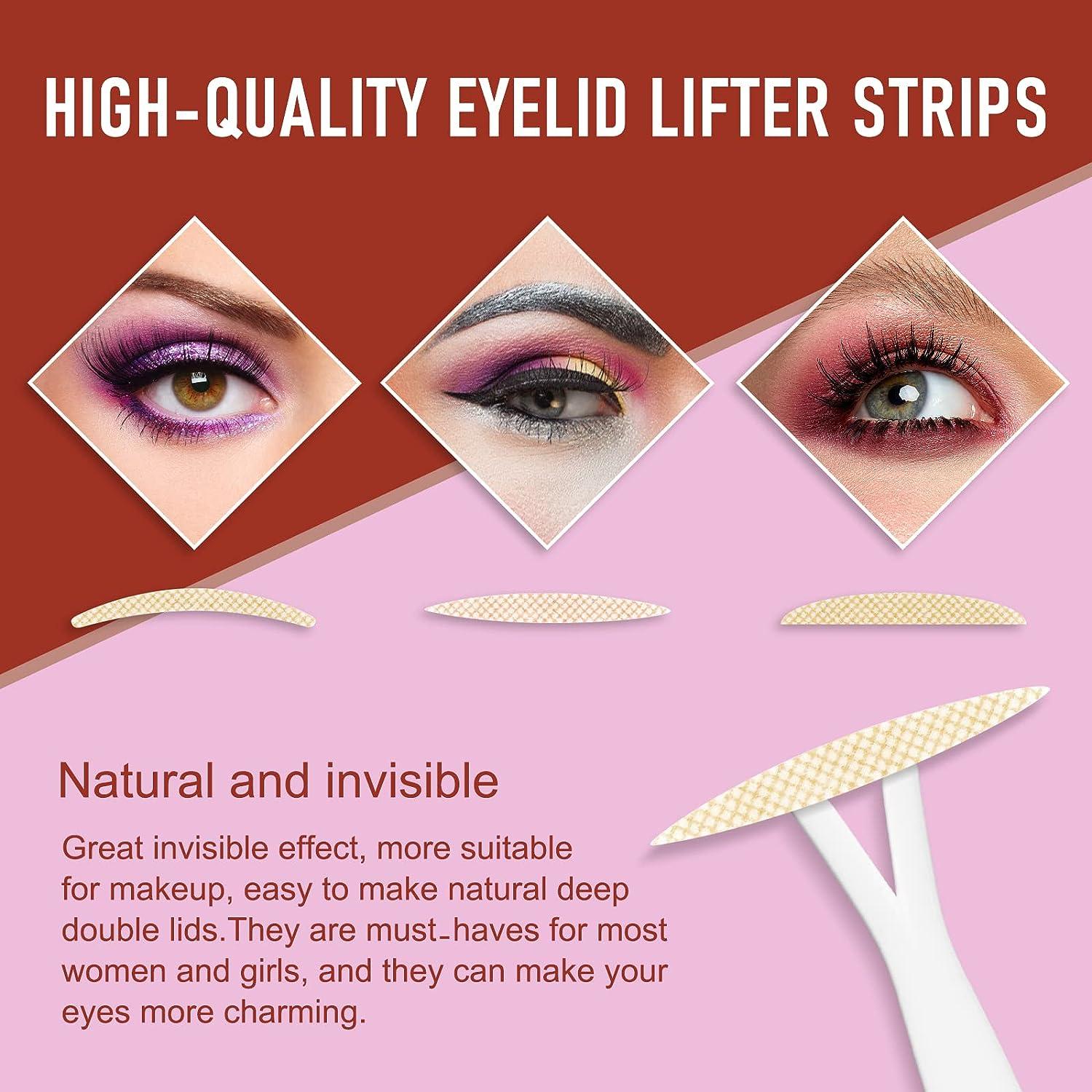 Eyelid Tape Eyelid Lifter Strips Invisible & Waterproof for Droopy