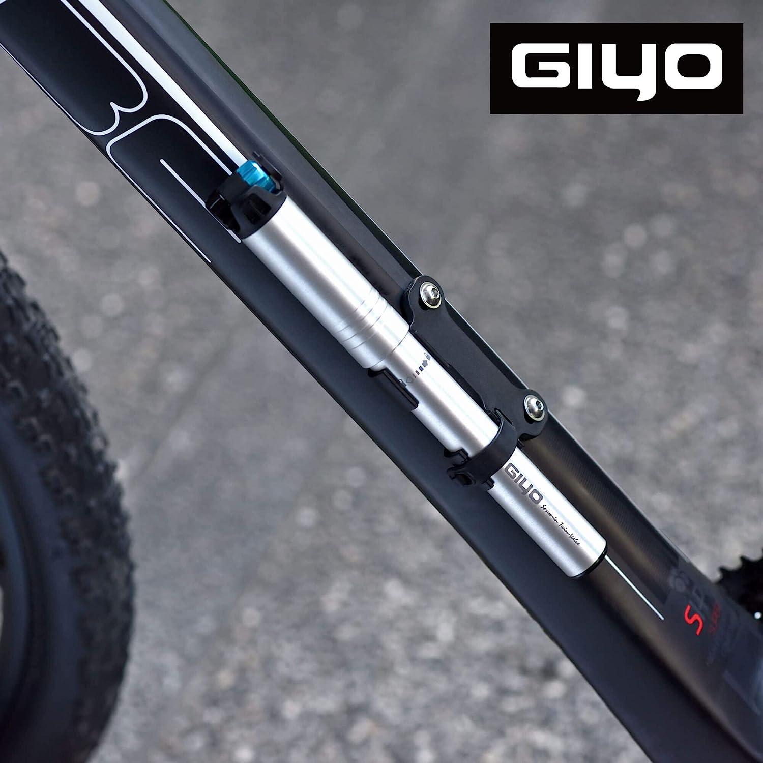  GIYO Mini Bike Pump, Portable Compact Bicycle Pump
