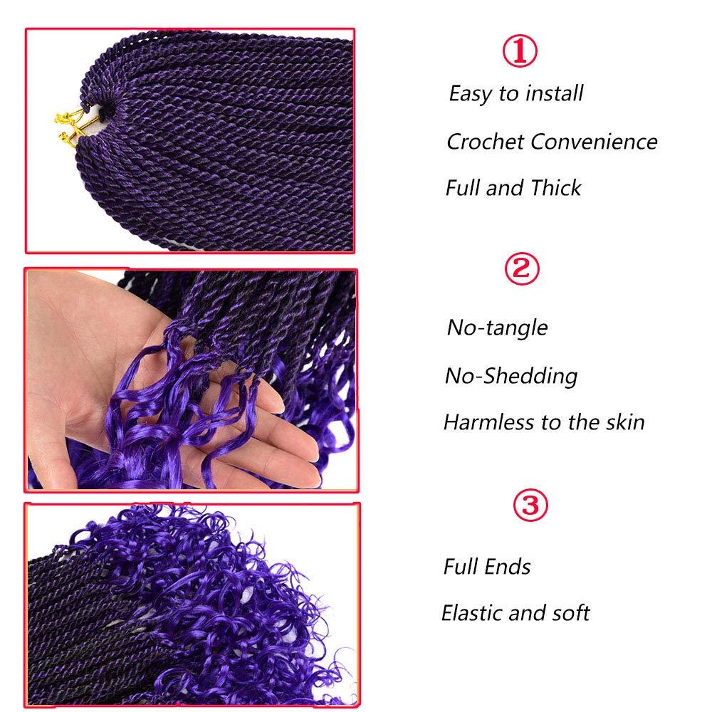 Goddess Senegalese Twist Crochet Hair 