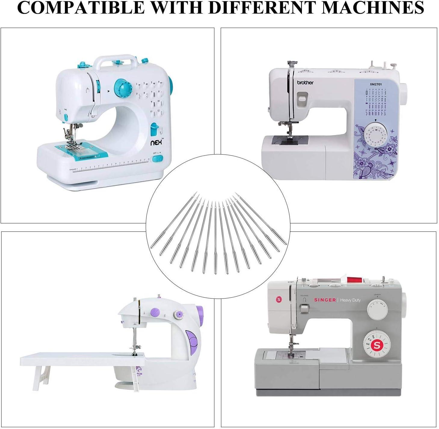 SINGER Regular Point Universal Sewing Machine Needles, Size 80/12, 90/14,  100/16 - 5 Count 
