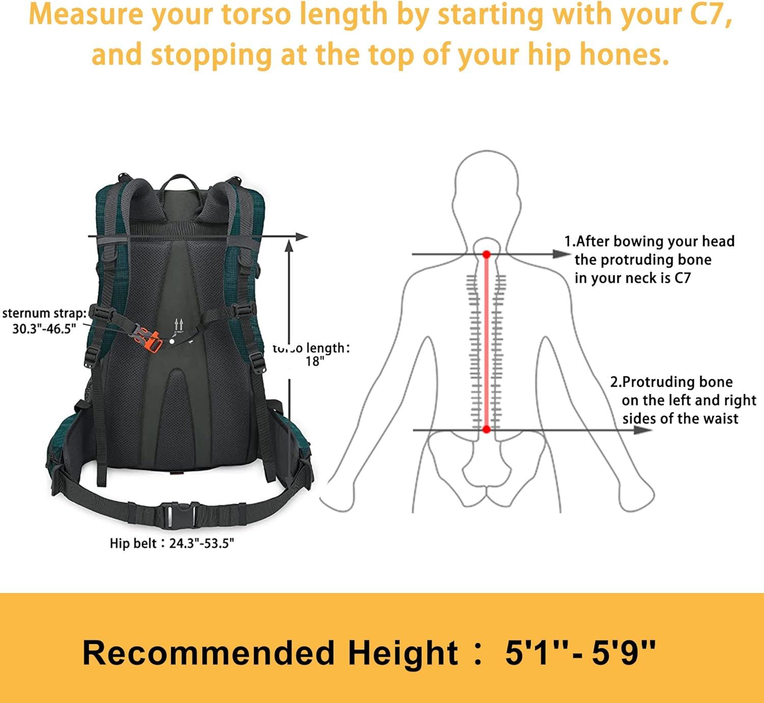 N NEVO RHINO Hiking Backpack 25L/35L/40L/45L Waterproof Outdoor