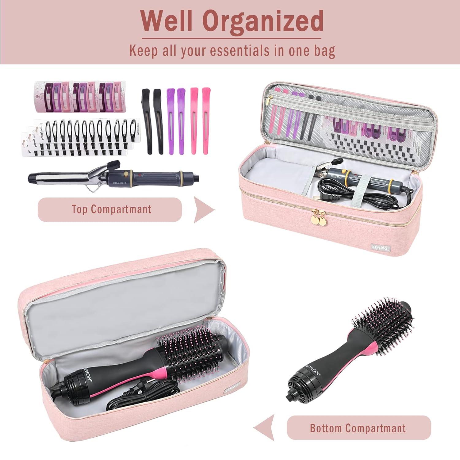 Curling Iron Holder Attachments Organizer Styler Tools
