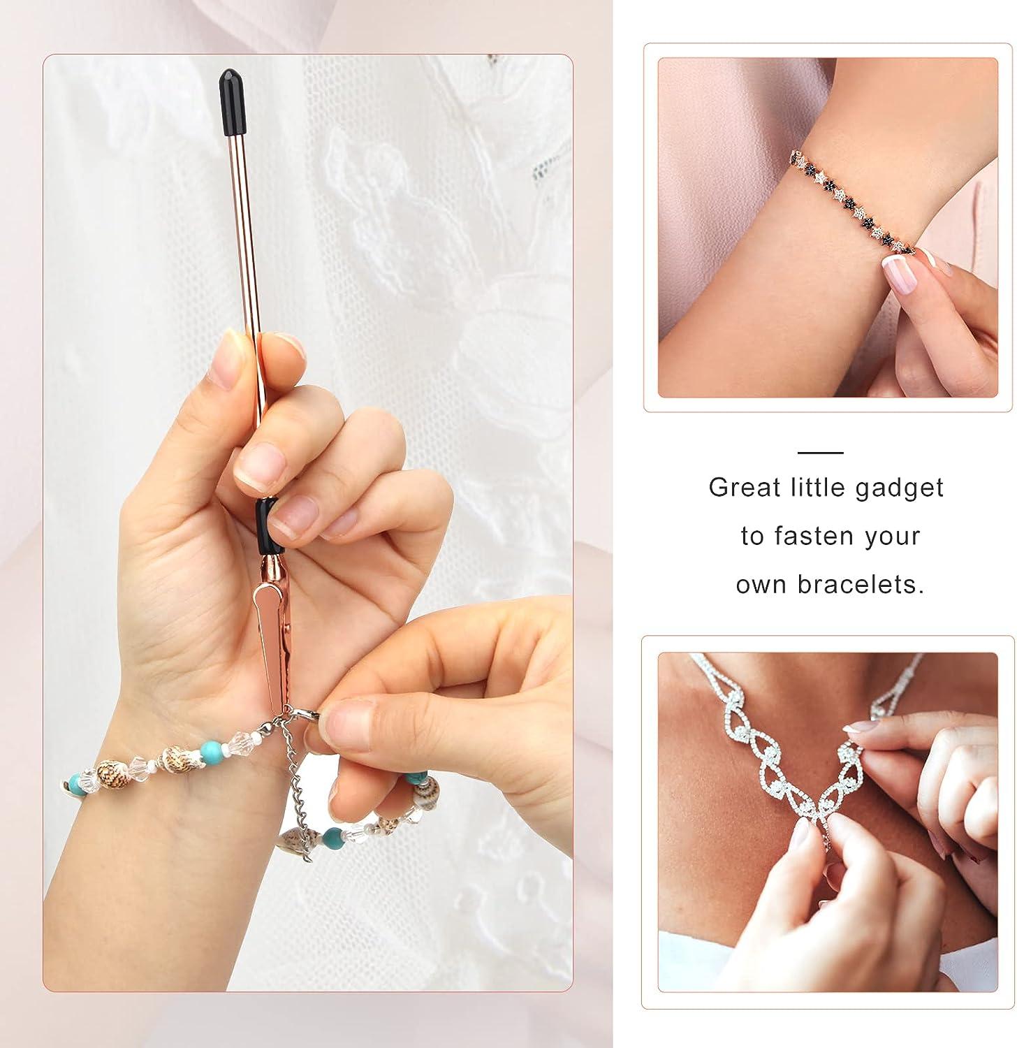 Coitak Bracelet Helper Tool Jewelry Helper 3 Pieces Bracelet Clasp