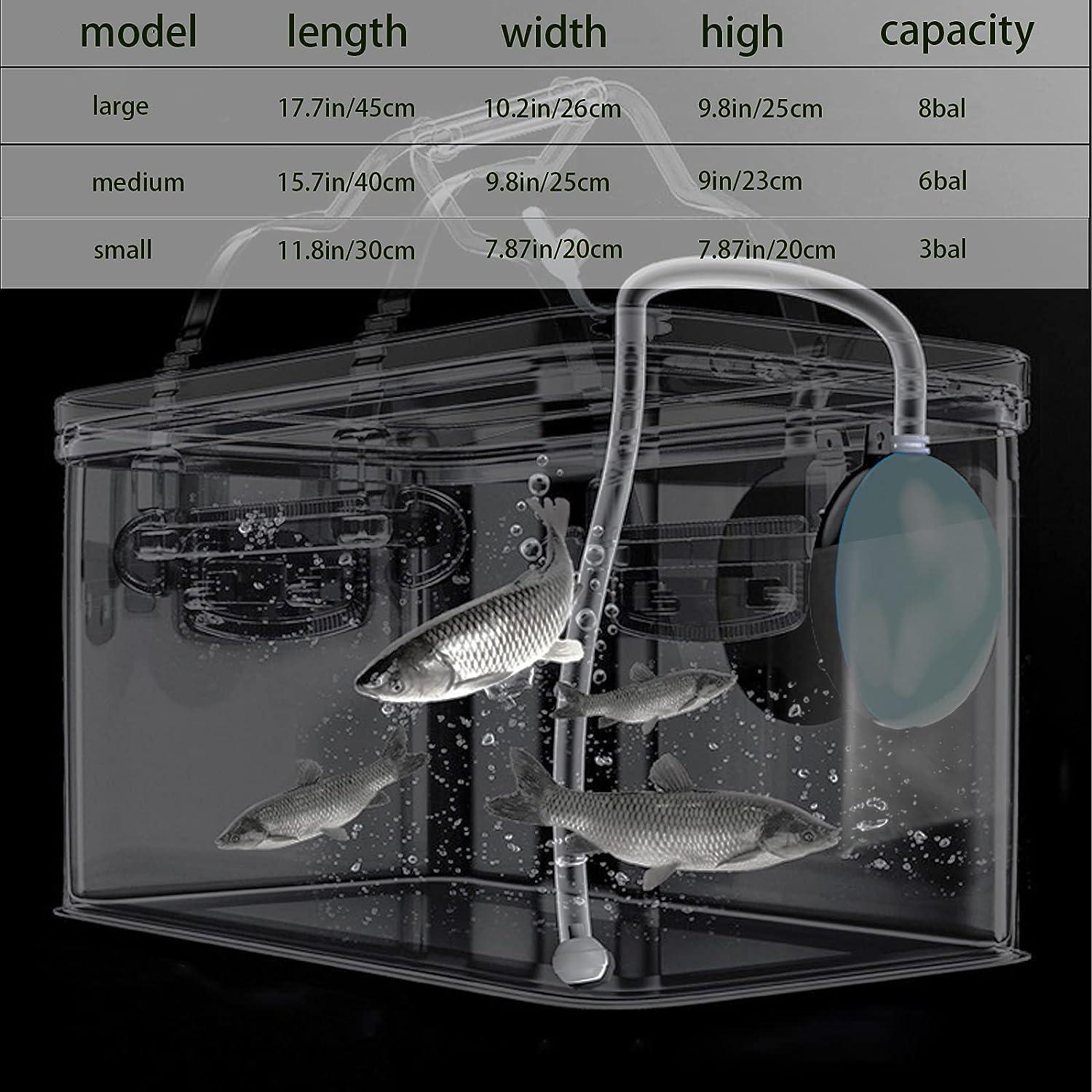 WHCDSTGJ Fishing Bucket, Multifunctional Foldable Portable Fishing