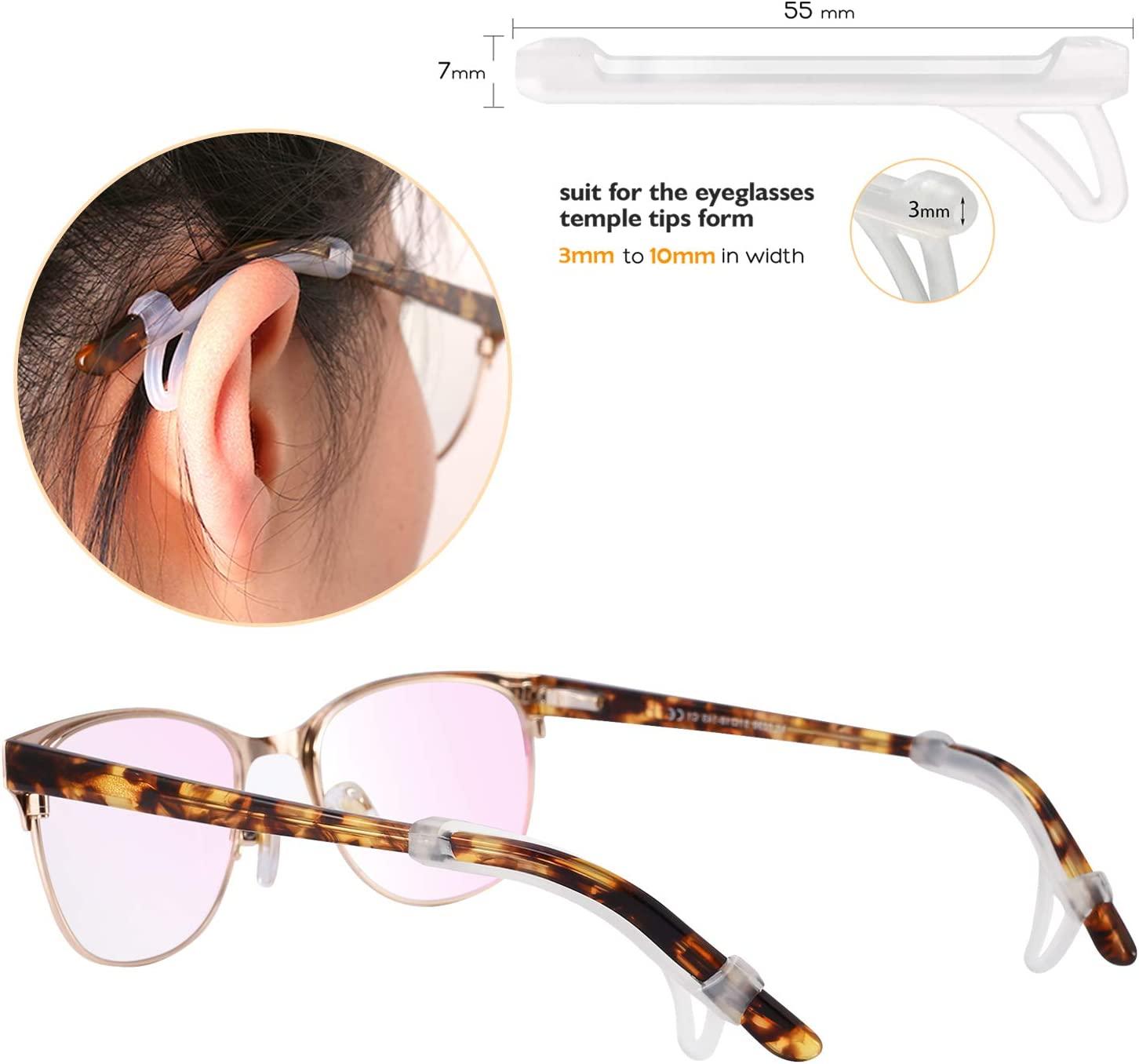 Glasses Ear Silicone Tubes Anti-Slip Grip