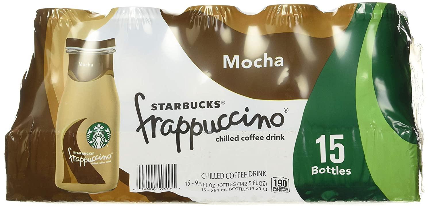 Starbucks Mocha Frappuccino Coffee Drink 9.5 oz Bottles - Shop