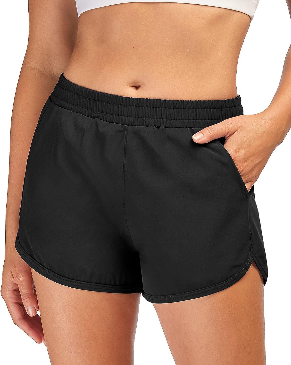 Stelle Women's 3 Running Shorts Athletic Quick-Dry Workout Shorts with  Pockets : : Clothing, Shoes & Accessories