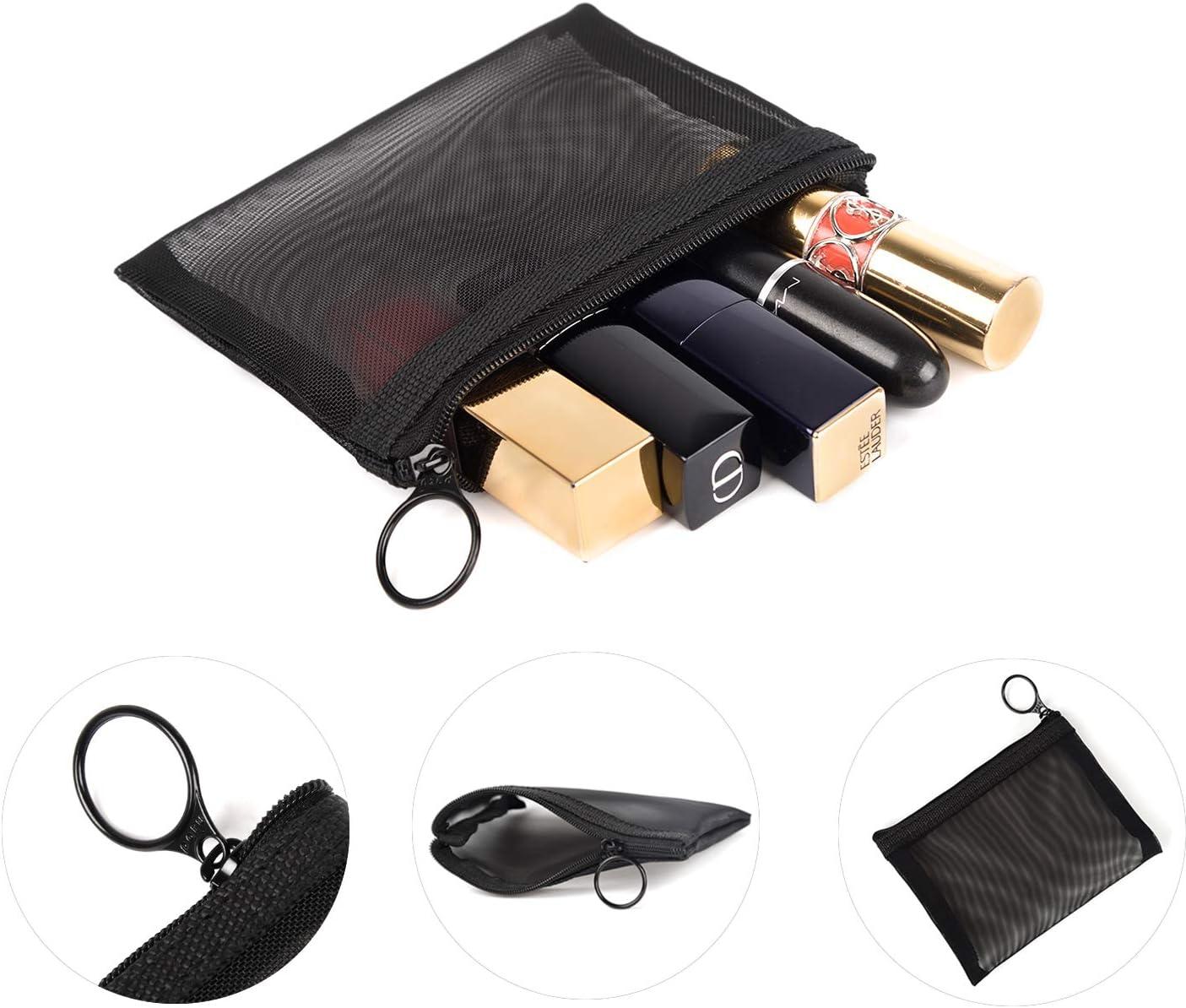 Patu Mini Zipper Mesh Bags, 4 x 5, Size S / A7, 5 Pieces, Beauty