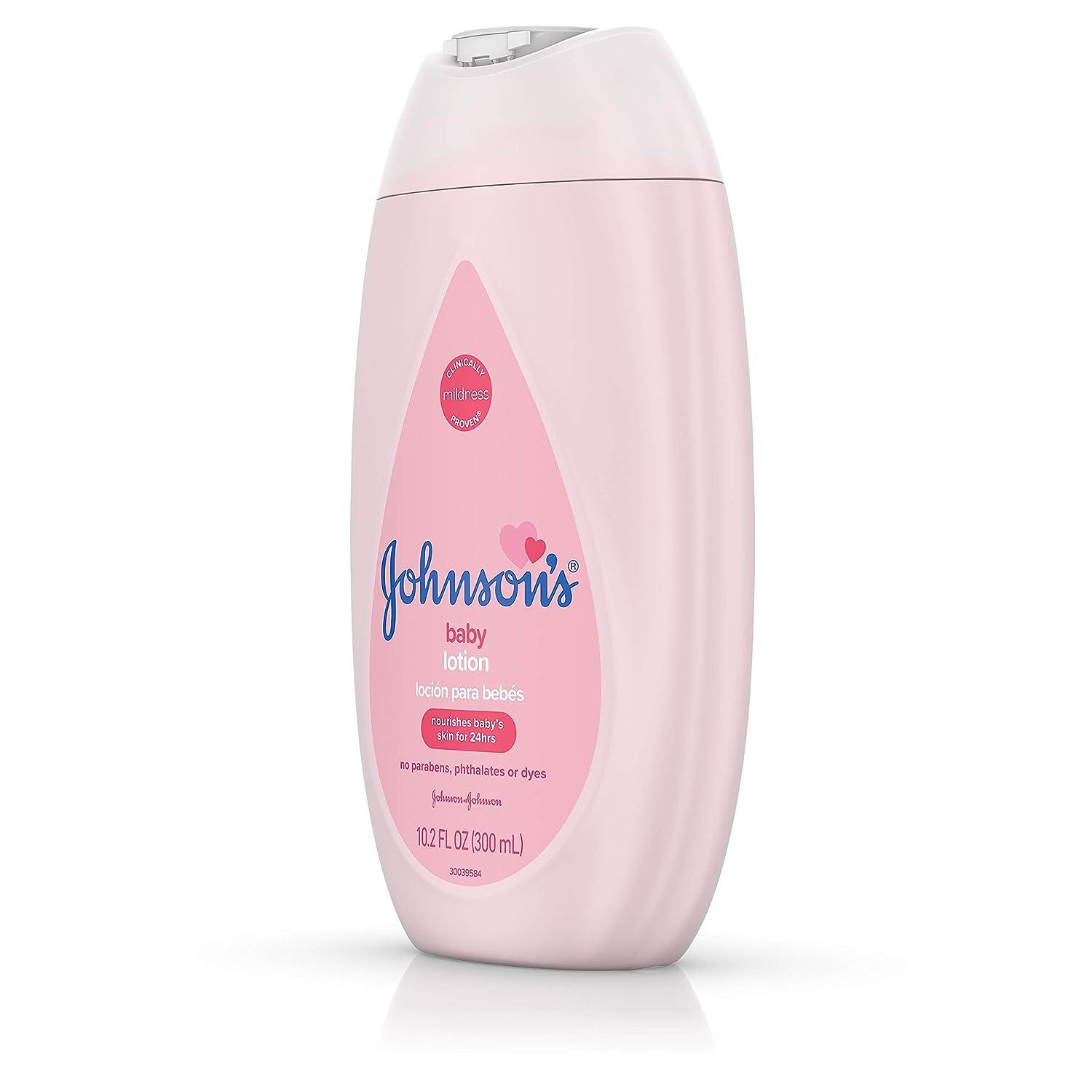 Johnson's Baby Moisturizing Pink Baby Lotion With Coconut Oil