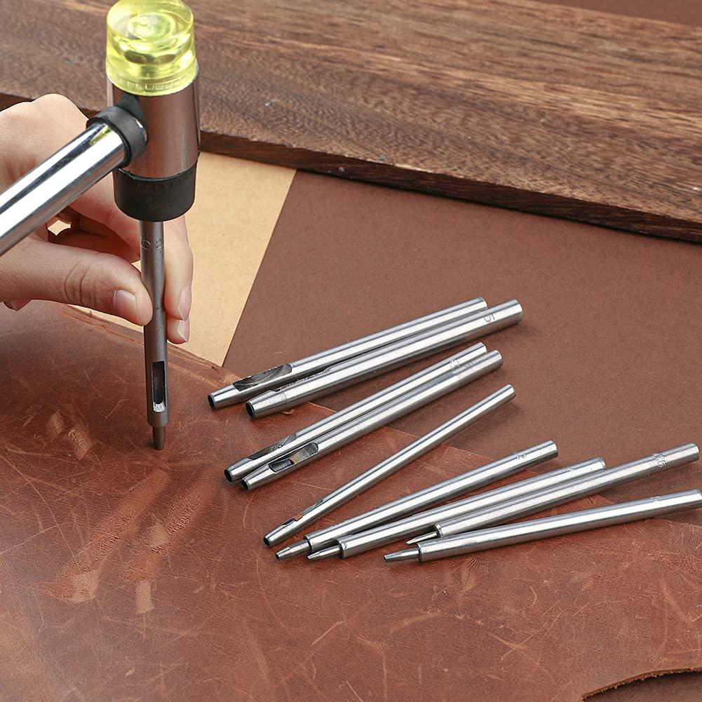Leather Crafting Hole Punch, 10 Piece Set 