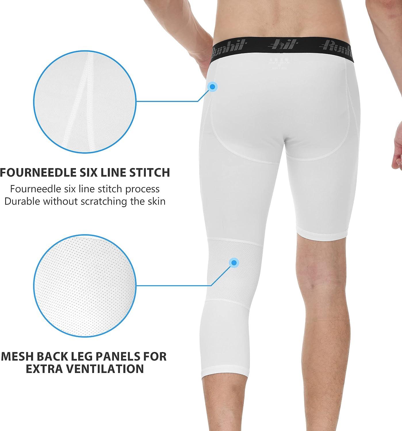 Men Compression Shorts Brief Skin Base Layer Tight Gym Under Pants Sport  Active/