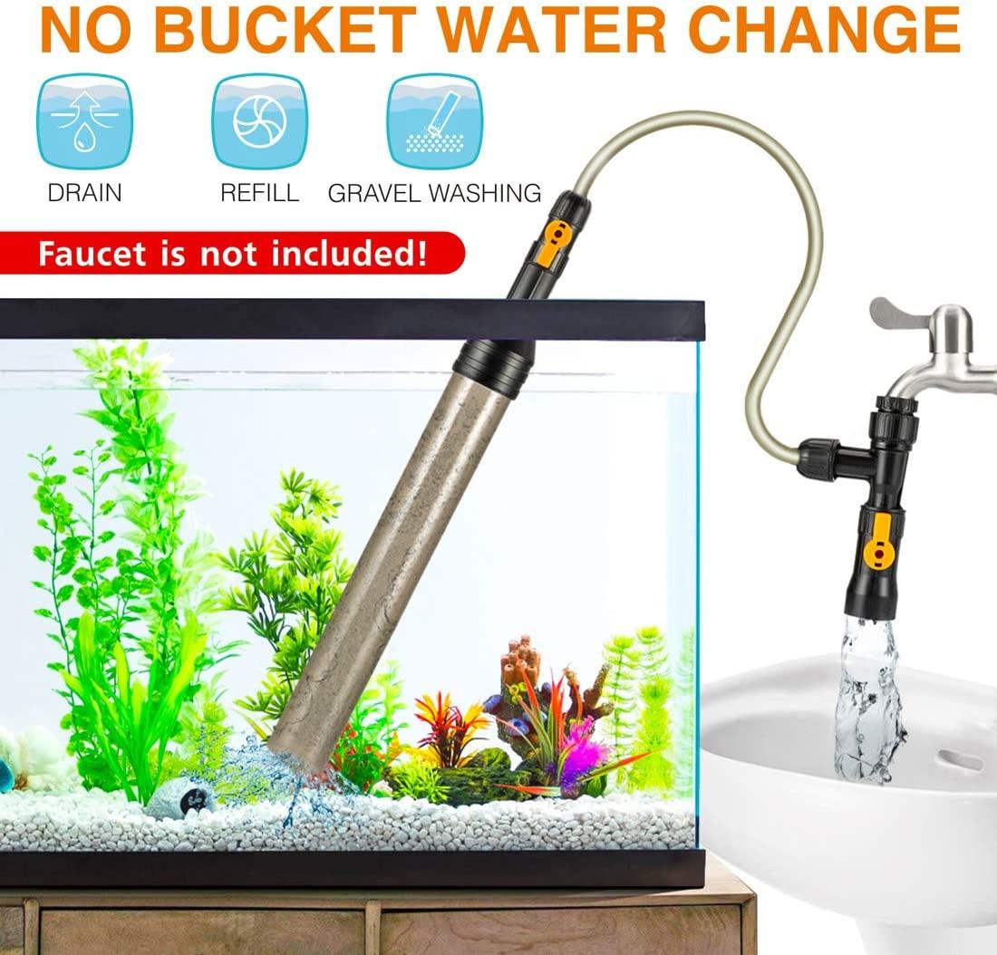COLOURFUL - Aquarium Gravel Cleaning Tools for Fish Tank Water | Water  Changer Tool (Syphon Pump)