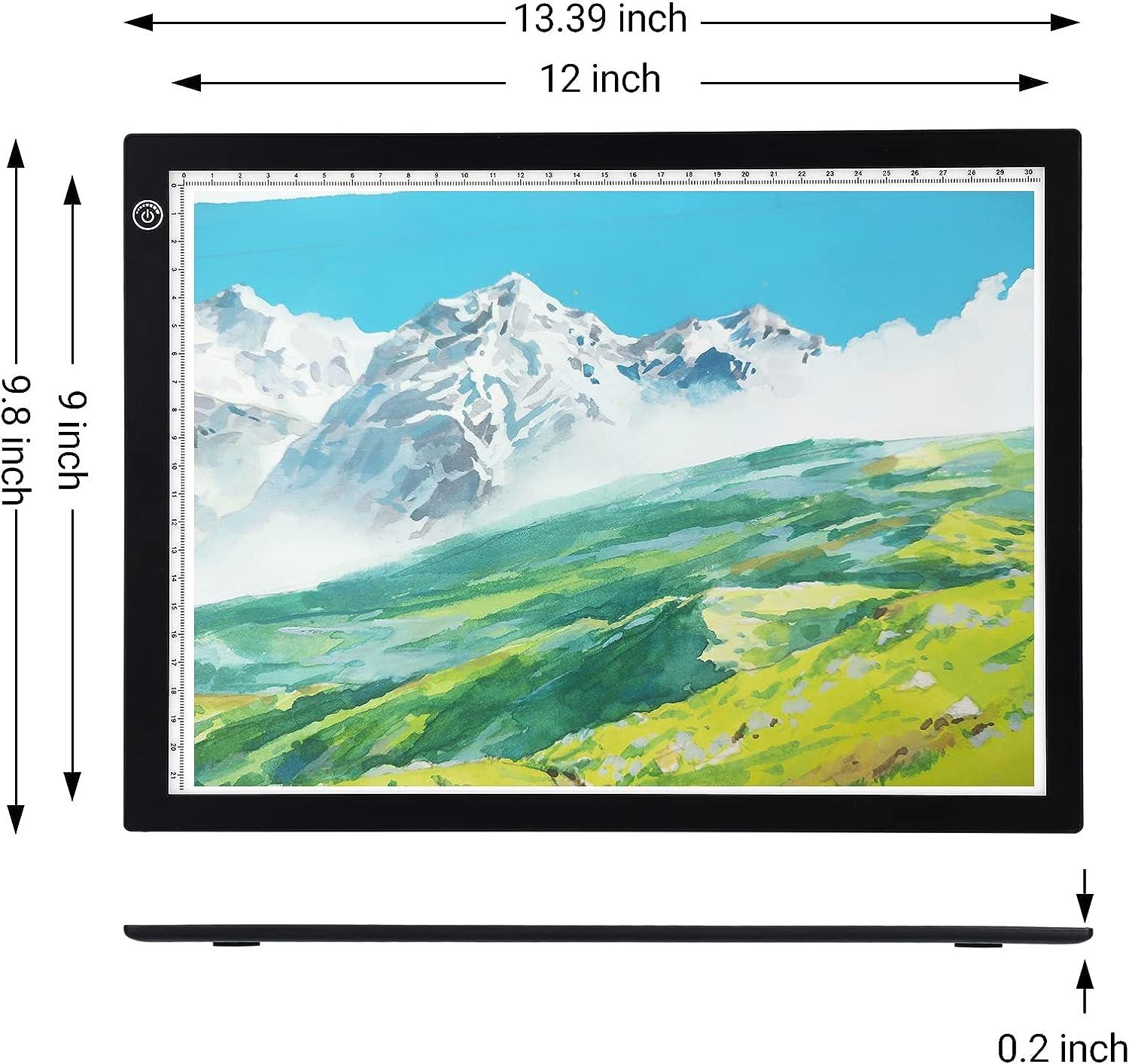  RTjoy A4 LED Light Pad for Diamond Painting Kits, USB