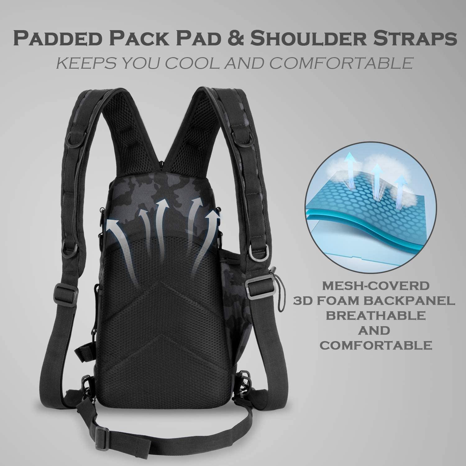fishing backpack tackle sling bag-fishing backpack