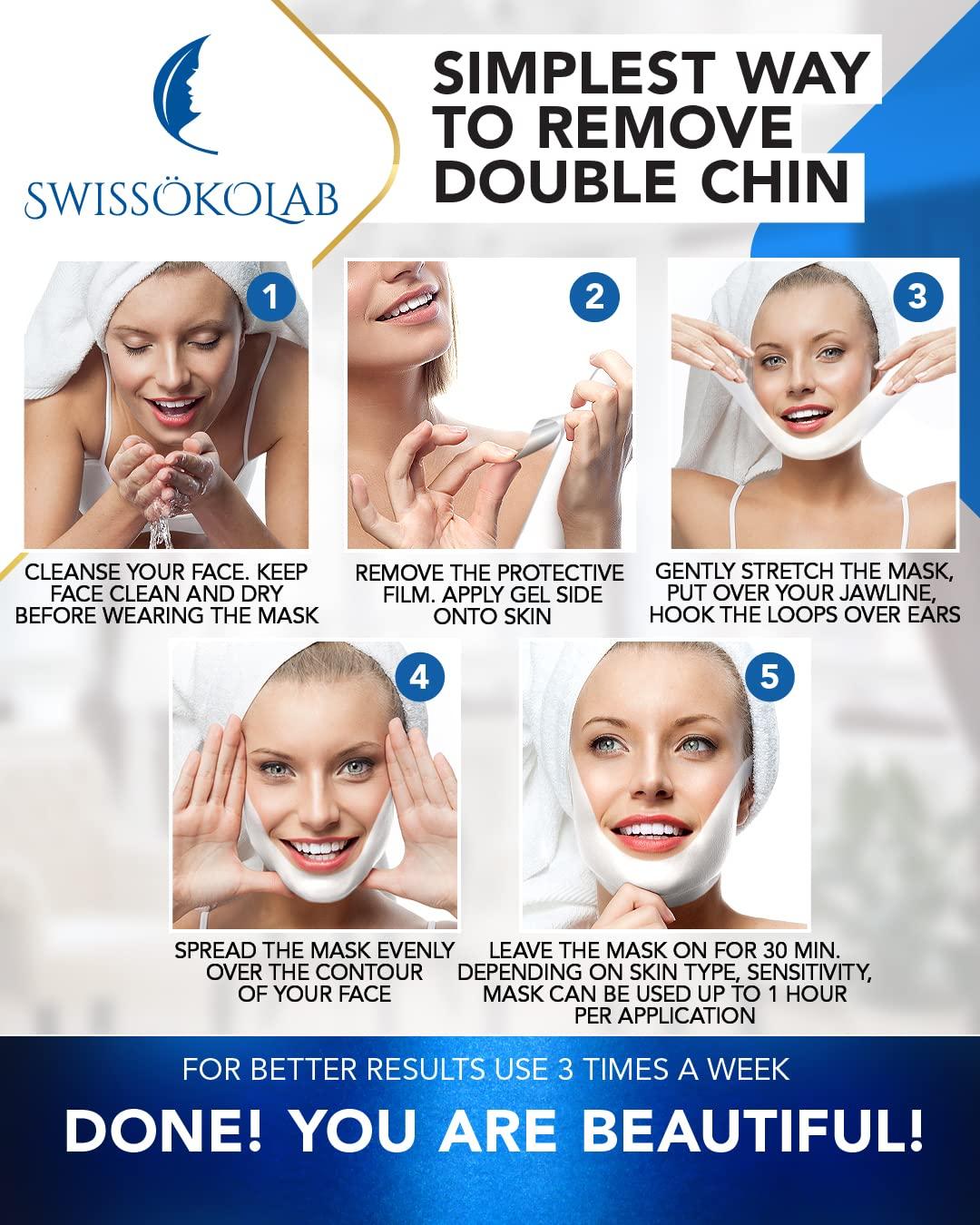 Double Chin Reducer Eliminator V Line Lifting Mask Instant Face