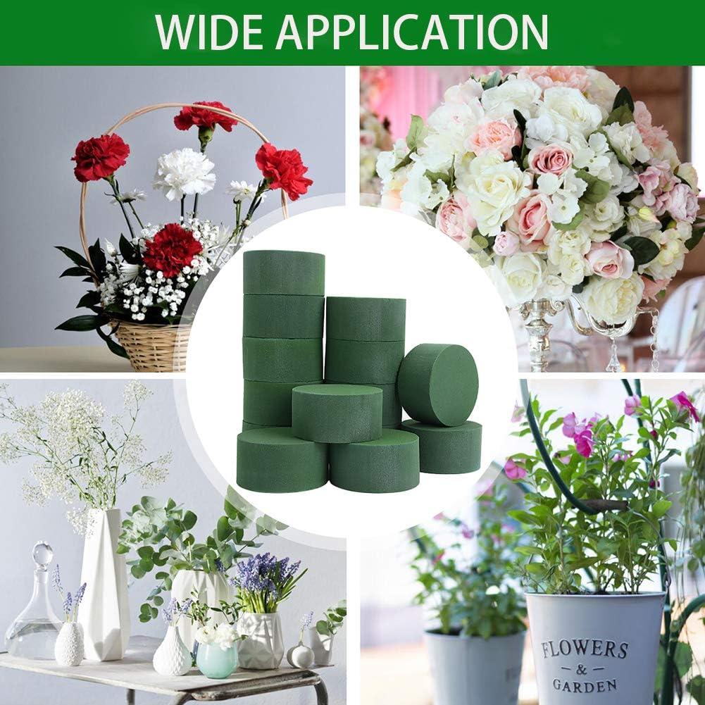 CCINEE Floral Foam Bricks,Florist Foam Green Blocks Supplies for Flower Arrangement DIY Craft,Pack of 5