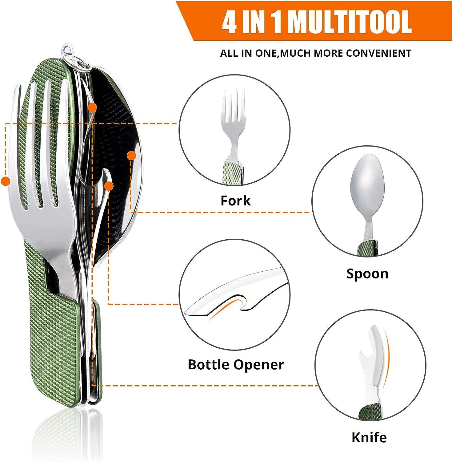 Camping Cutlery Tool Can and Bottle Opener Travel -  Norway