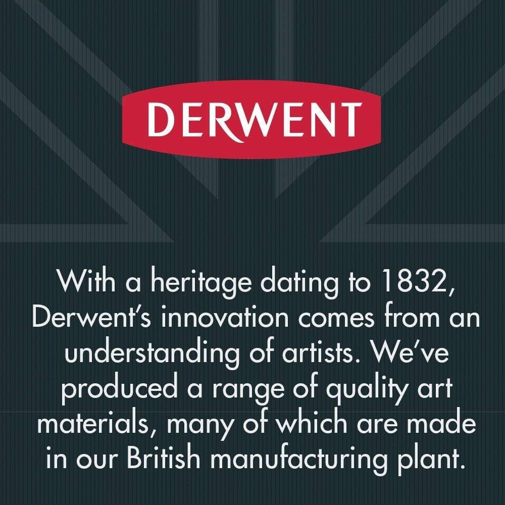  Derwent Inktense Blocks 36 Tin, Set of 36, 8mm Block