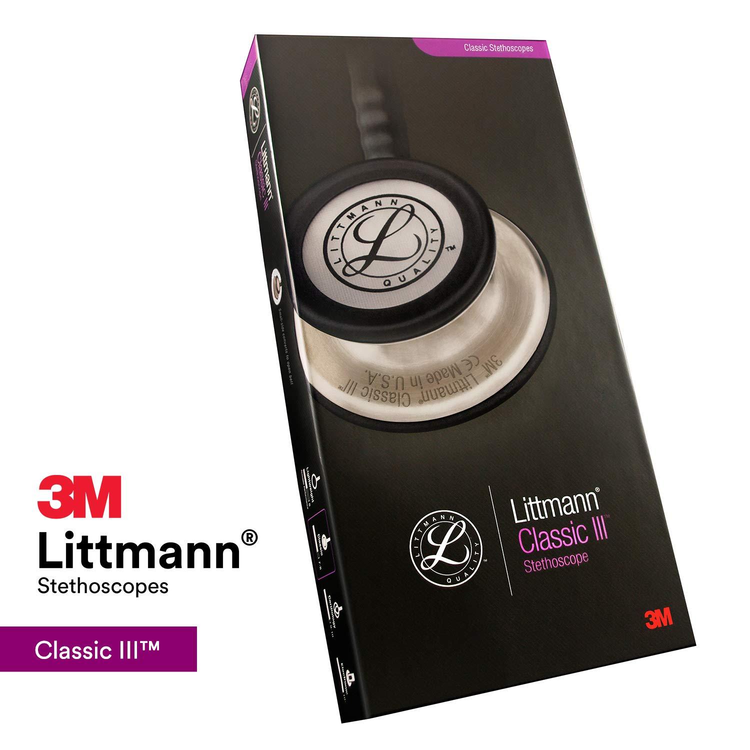 3M Littmann Classic III Monitoring Stethoscope, Rainbow-Finish