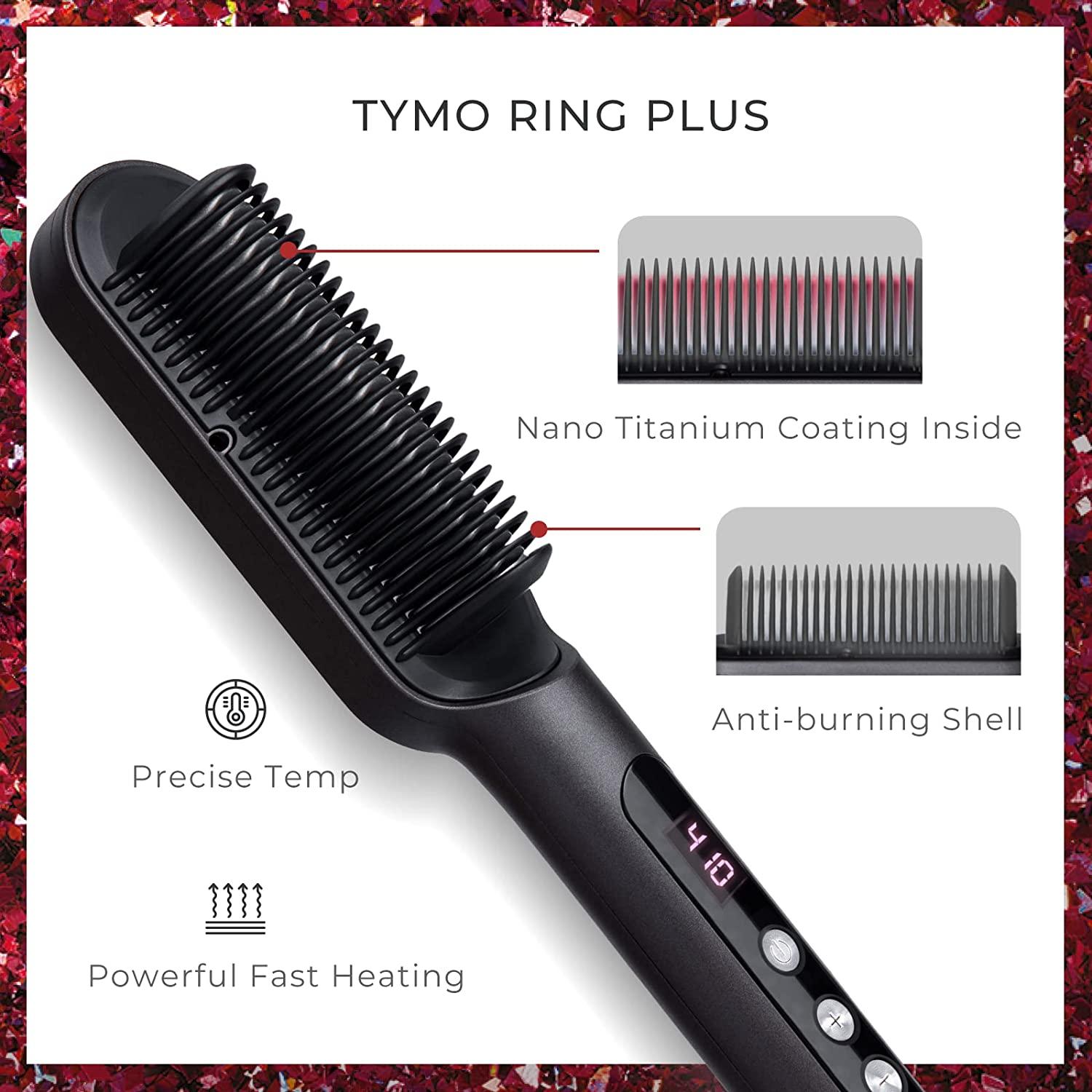 Straightening my natural hair using NEW TYMO RING PLUS 